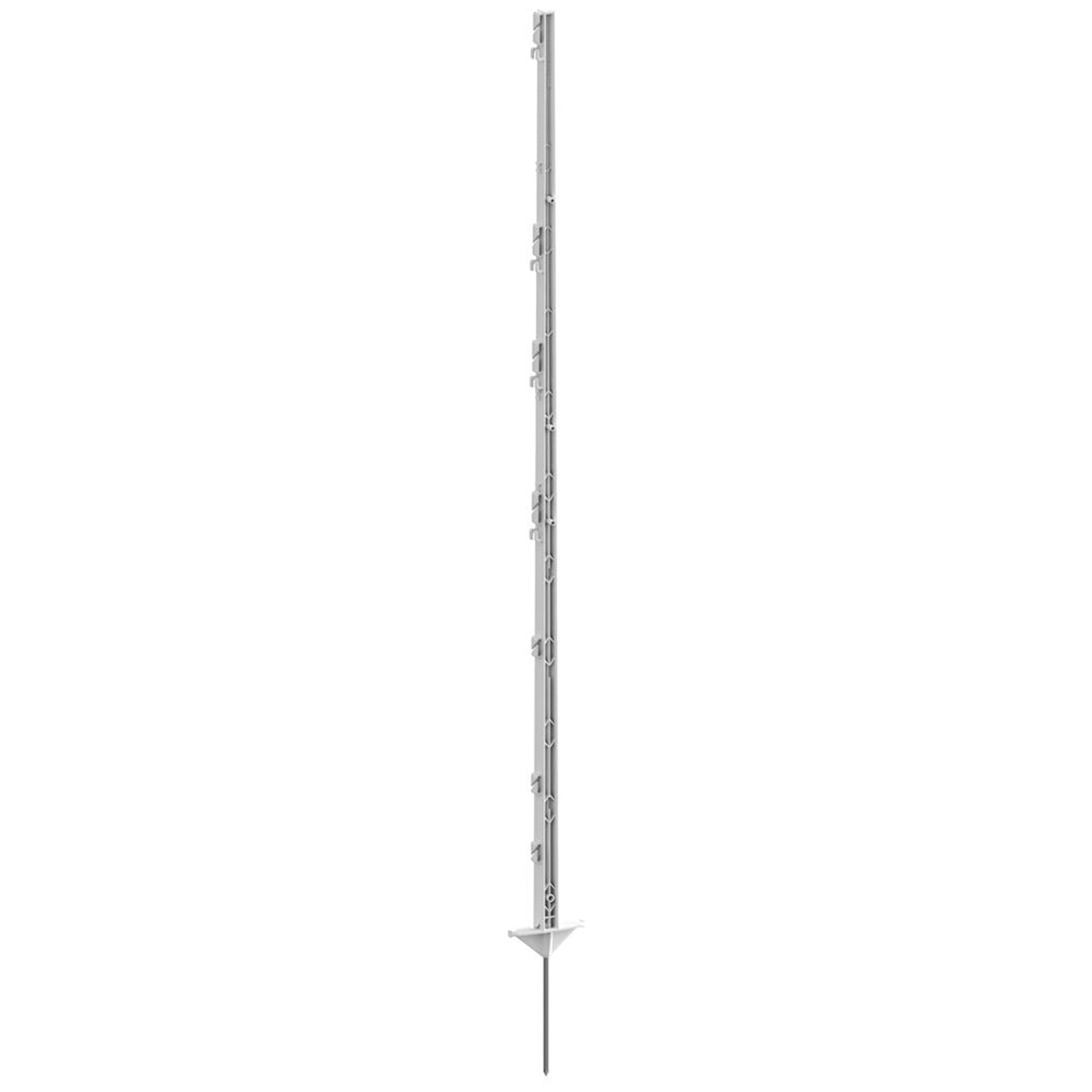 Corral CORRAL plastový sloupek Classic bílý 156 cm, hrot 21 cm, 5 ks Fencing Supplies