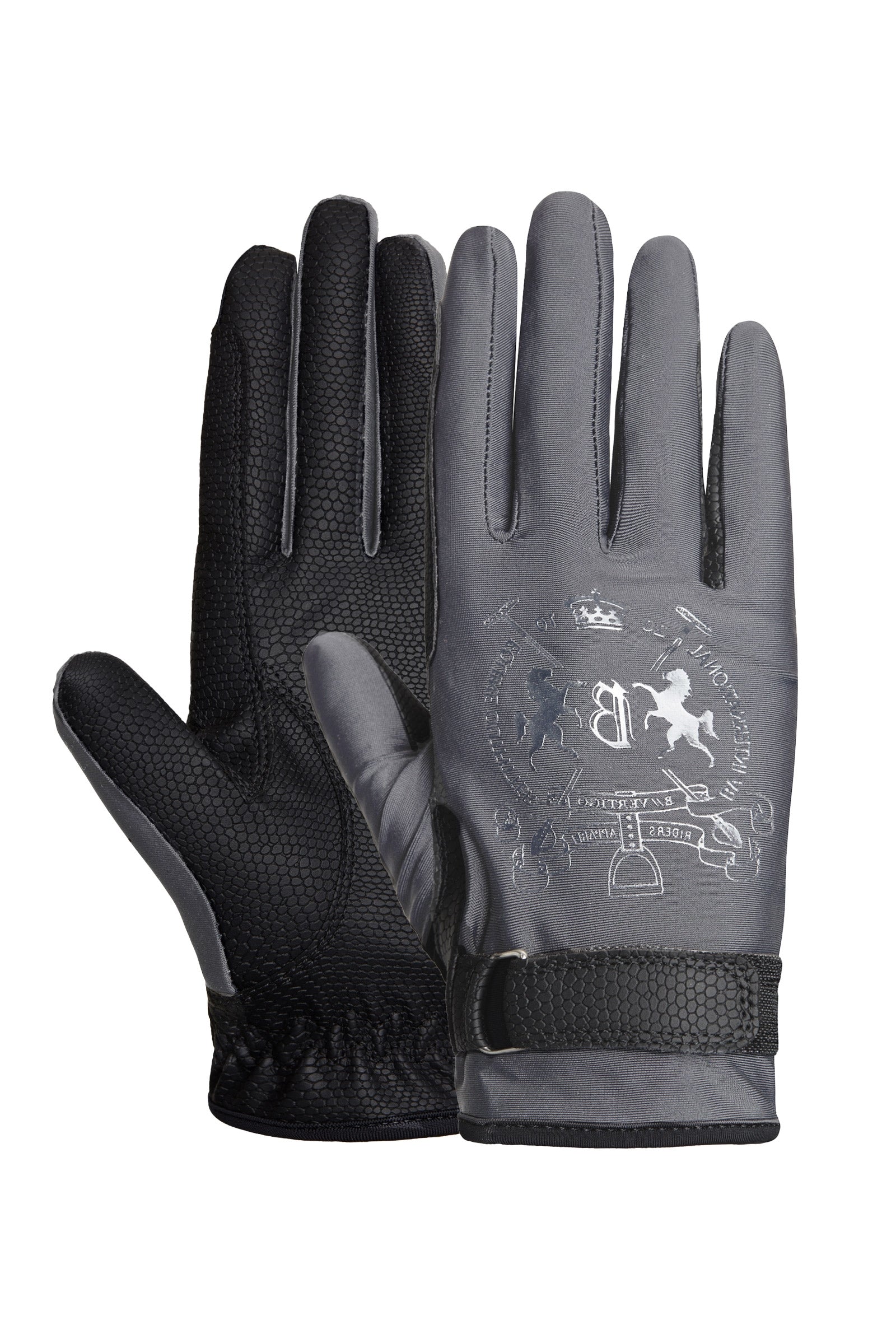 B Vertigo Dámské jezdecké rukavice Laia s potiskem loga Riding Gloves