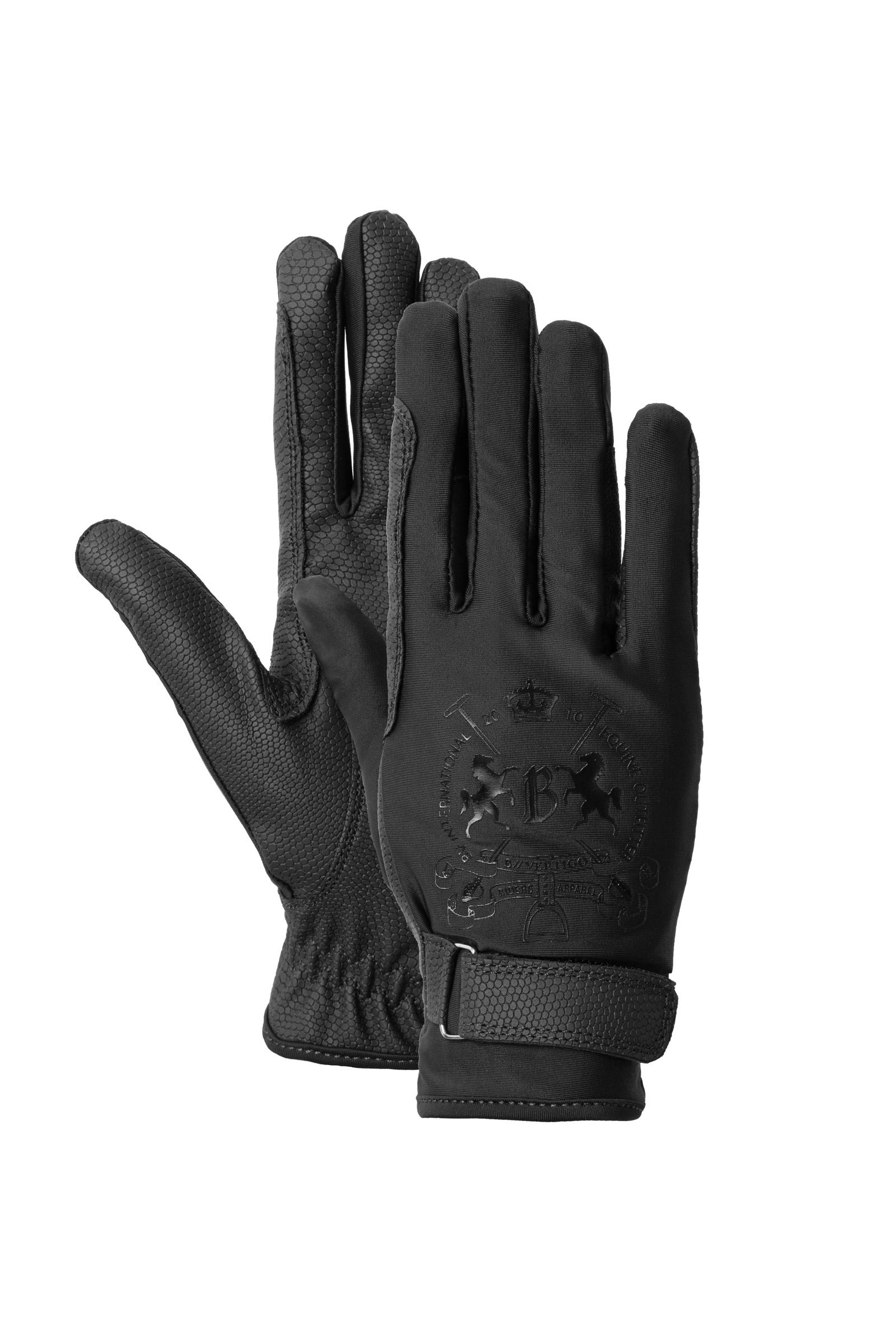 B Vertigo Dámské jezdecké rukavice Laia s potiskem loga Riding Gloves