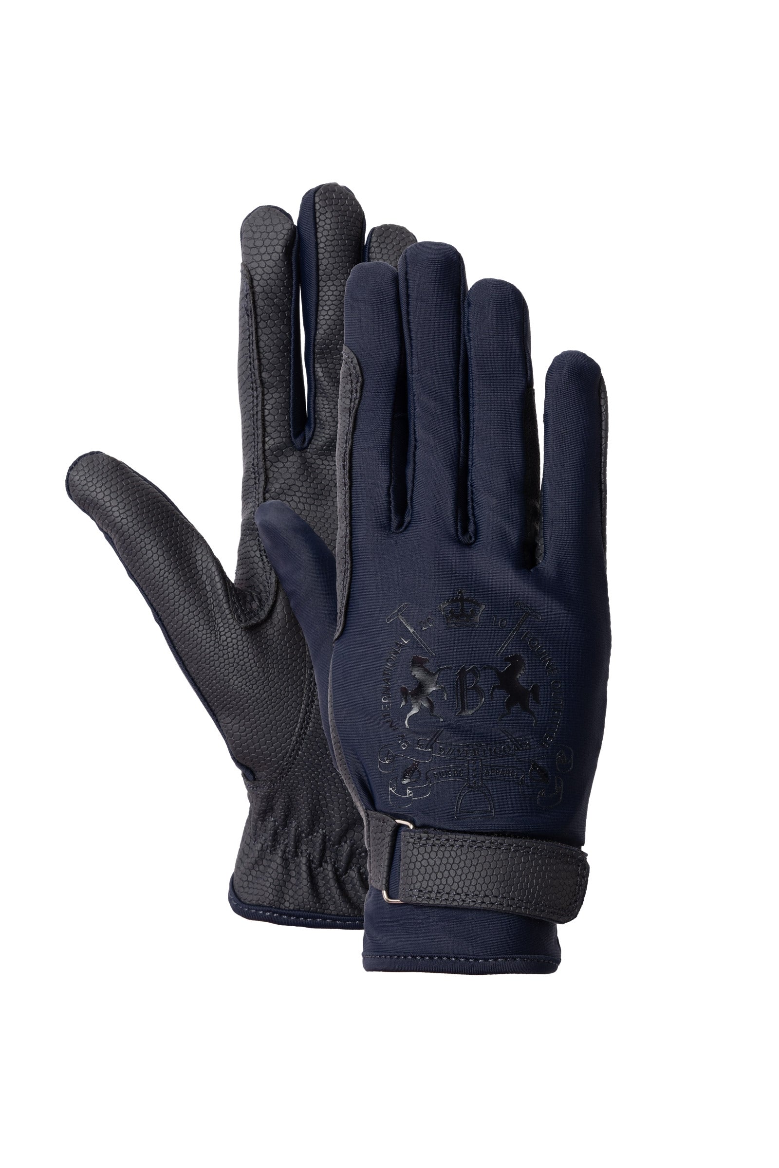 B Vertigo Dámské jezdecké rukavice Laia s potiskem loga Riding Gloves