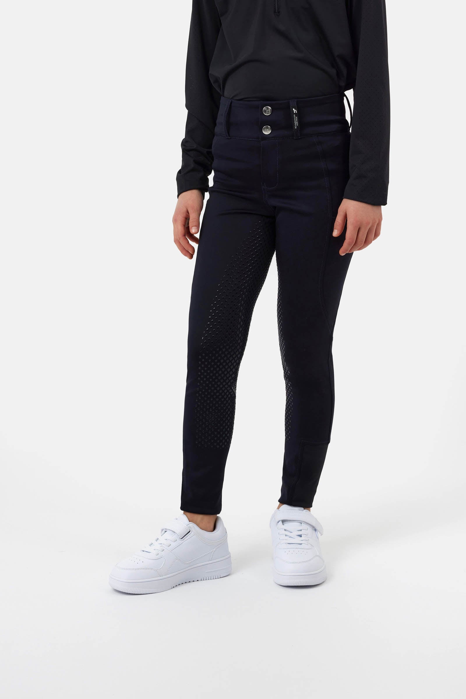 Horze Young Rider Evelyn Fullgrip Breeches Kids Apparel