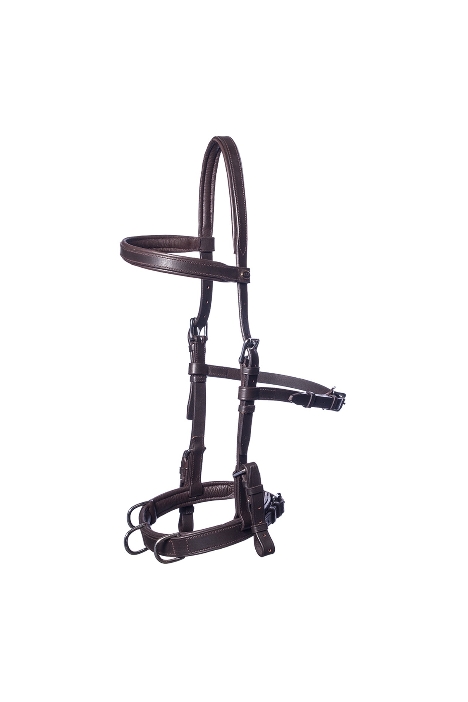 F.R.A. Freedom Riding Articles Baro cavesson, kůže Bridles & Reins