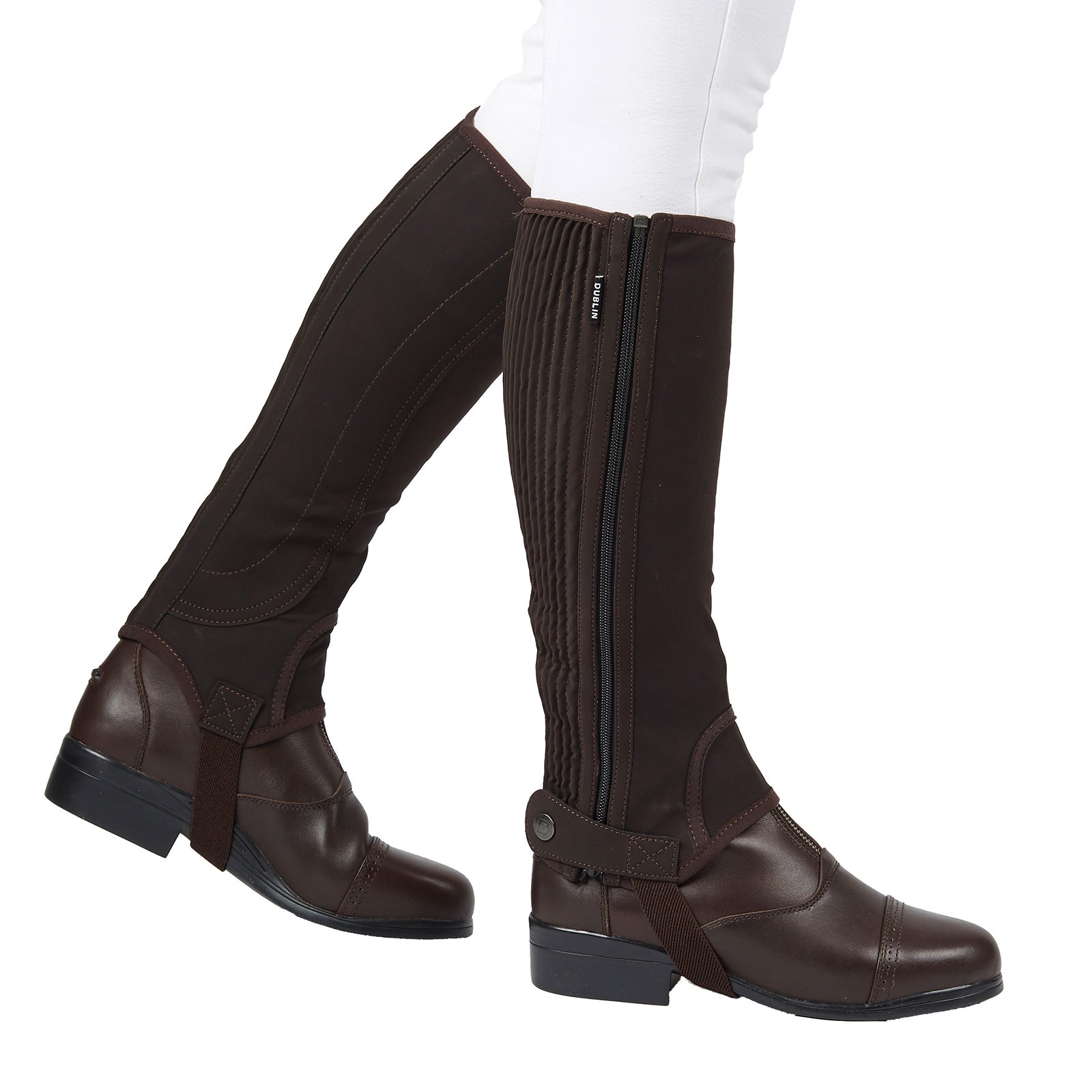 Dublin Easy-care Half Chaps, JR Riding Boots & Riding Shoes
