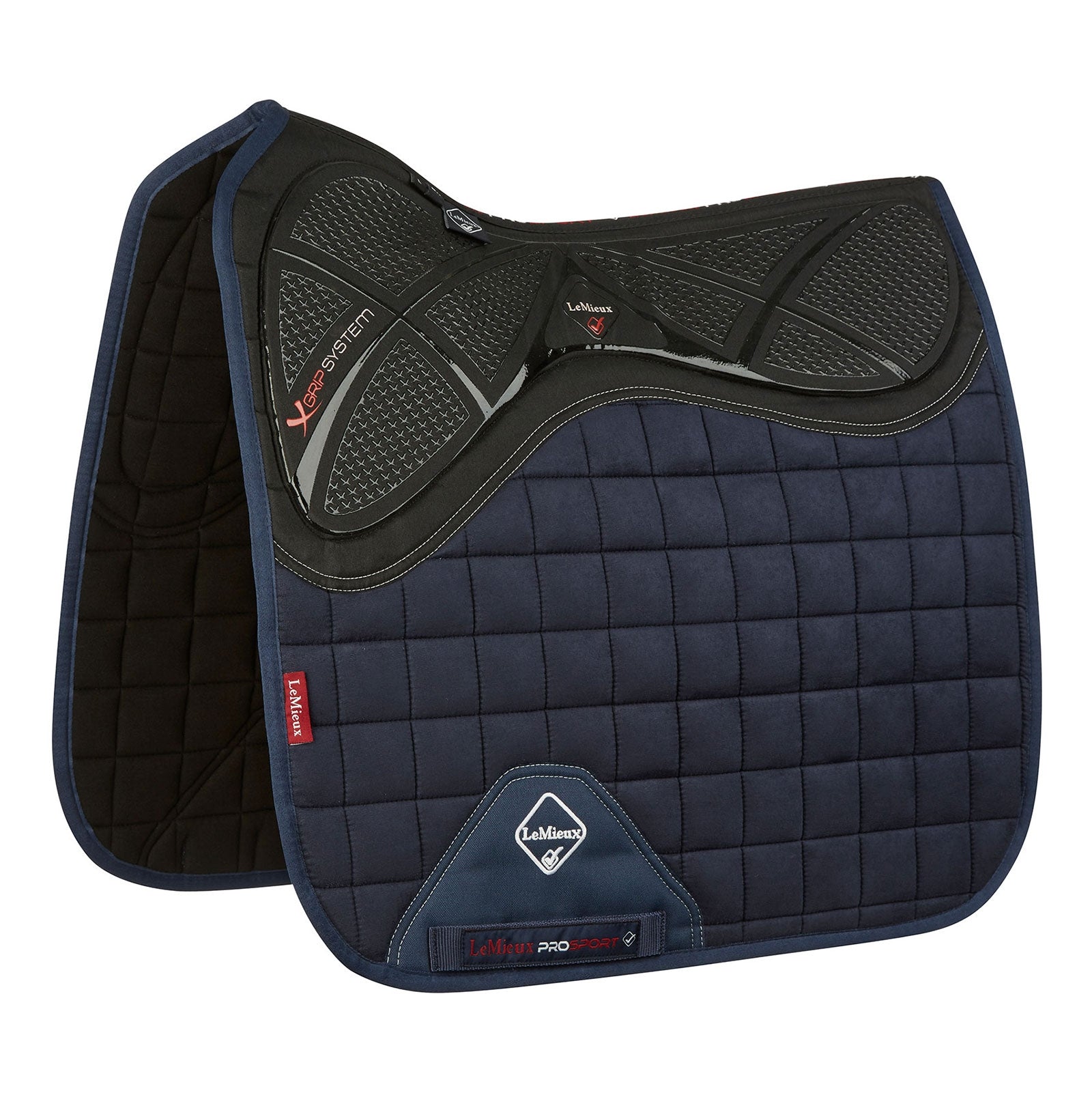 LeMieux X-Grip Silicone Square Drezurní podsedlová dečka Saddle Pads