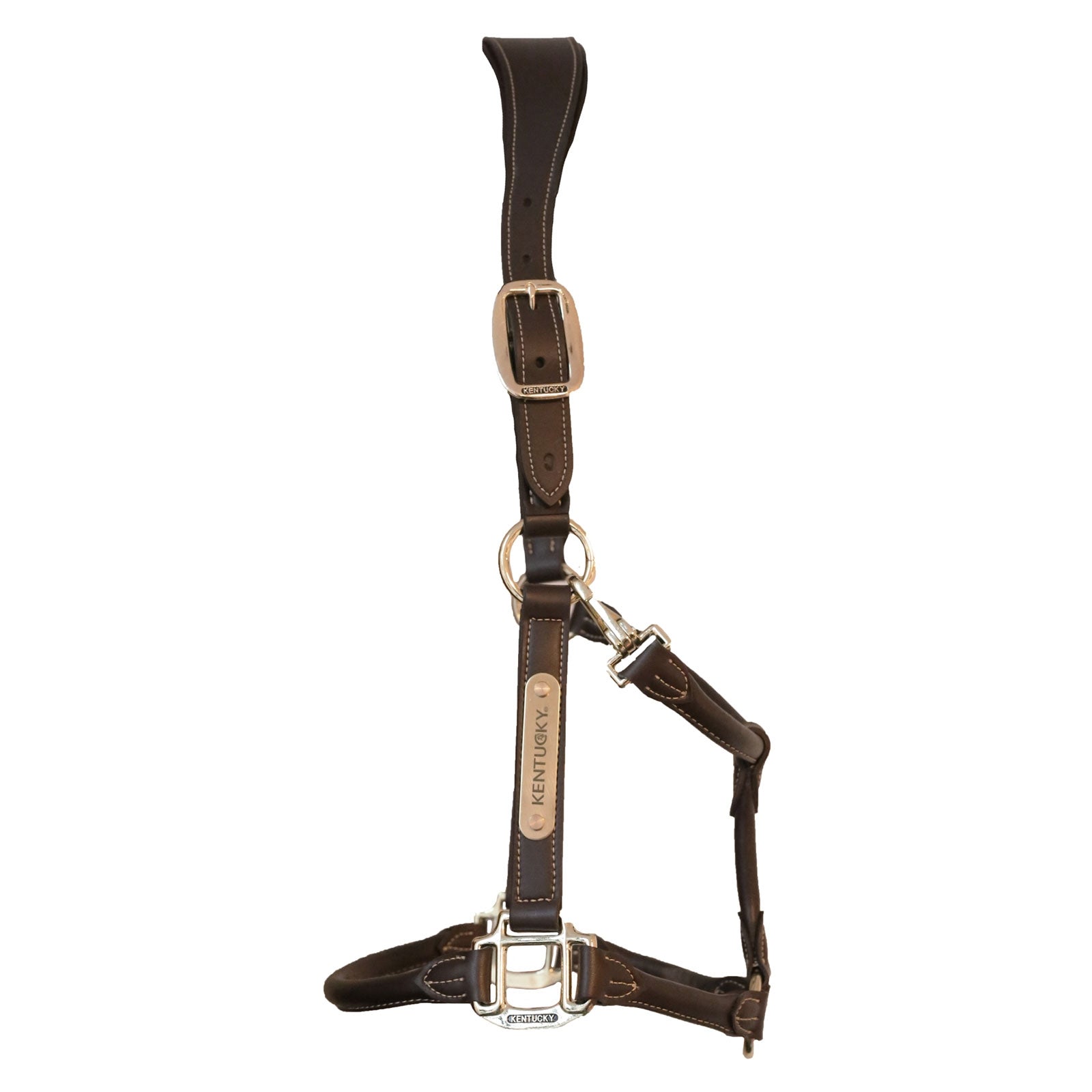Kentucky Horsewear kožený anatomický ohlávka Halters & Leads