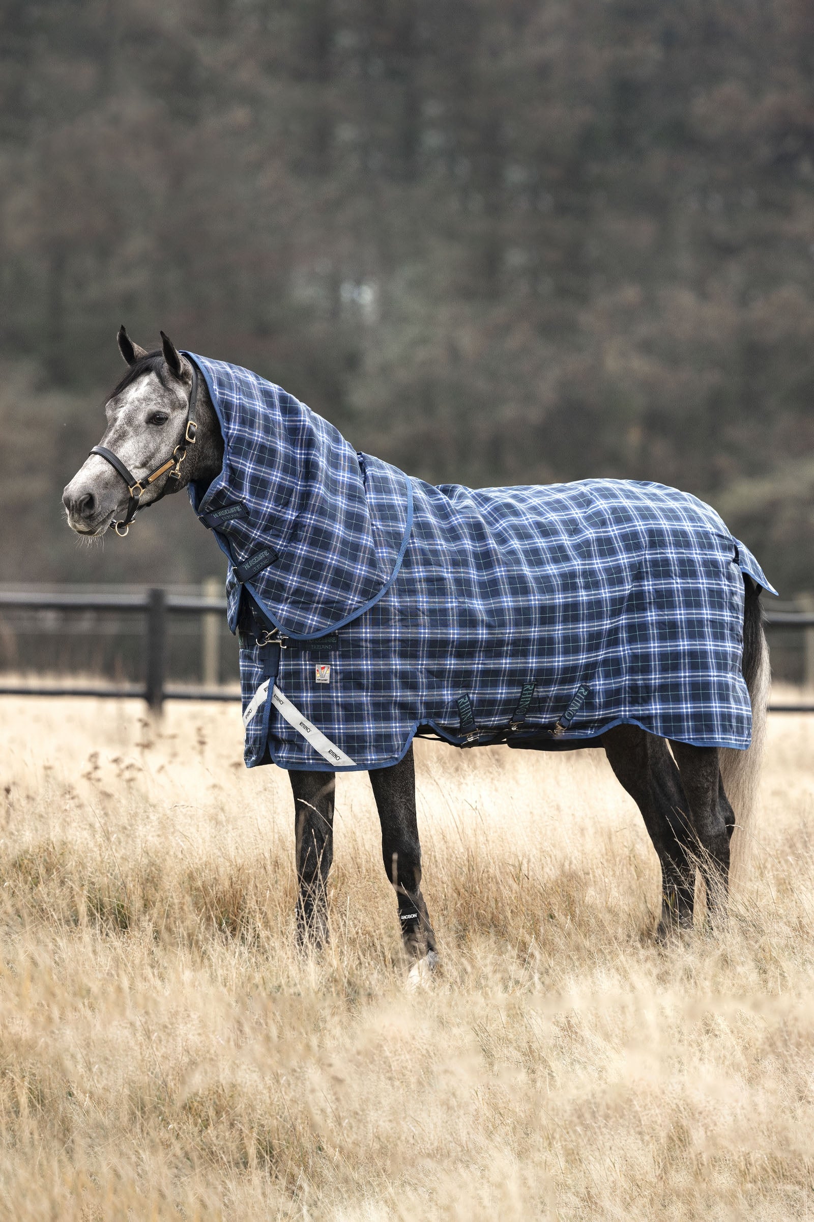 Horseware Rhino Plus Vari-Layer výběhová deka s odnímatelným krkem, 250 g Horse Rugs