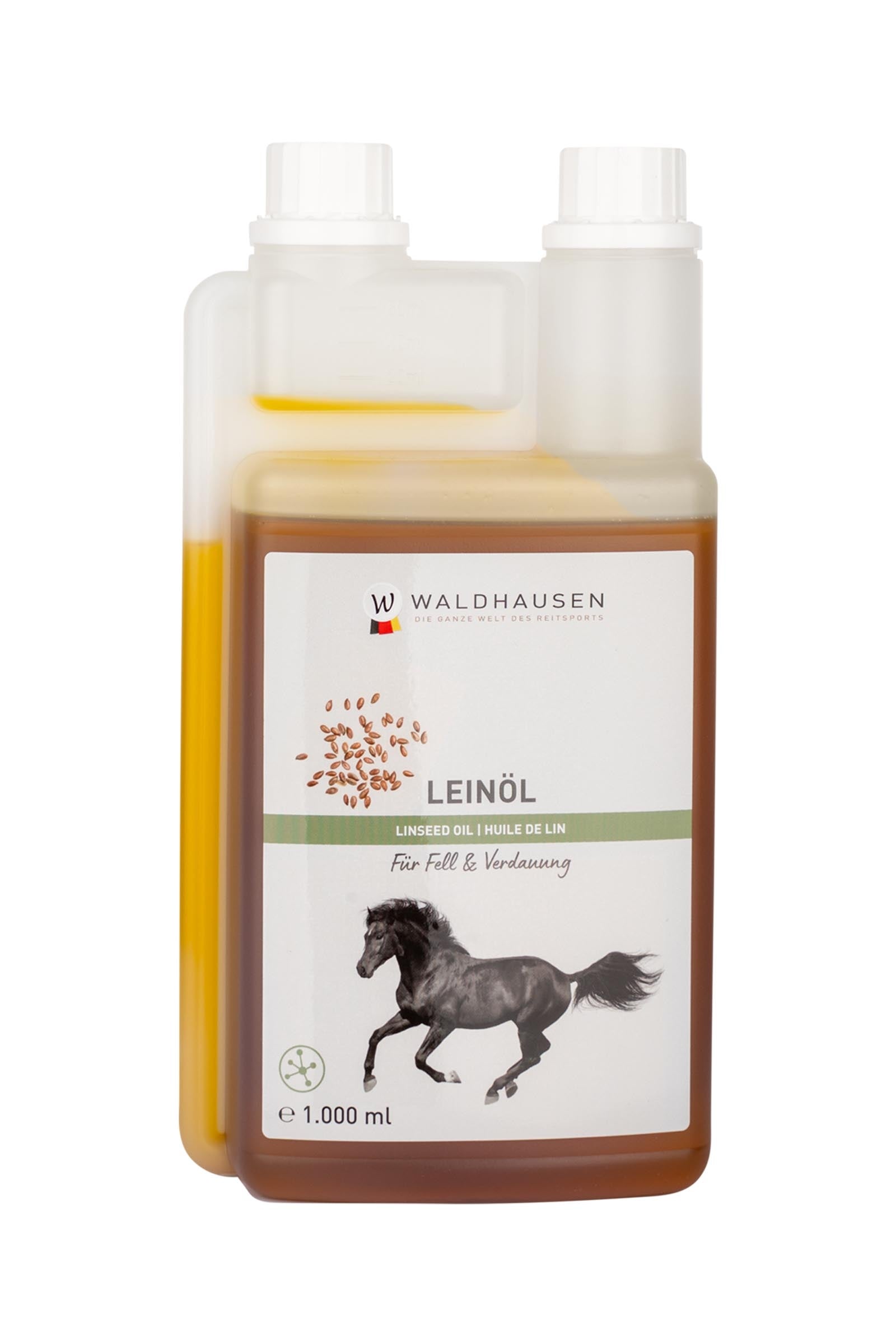 Waldhausen Lněný olej, 1L Horse Feed & Nutrition