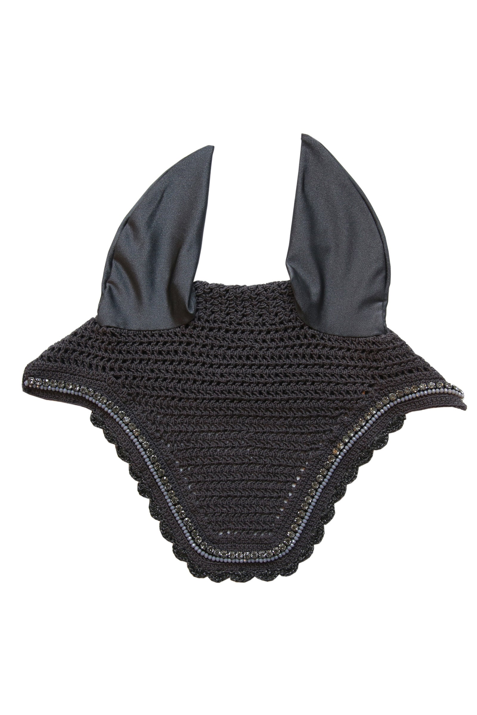 Kentucky Horsewear Fly Veil Wellington Stone & Pearl Saddle Pads