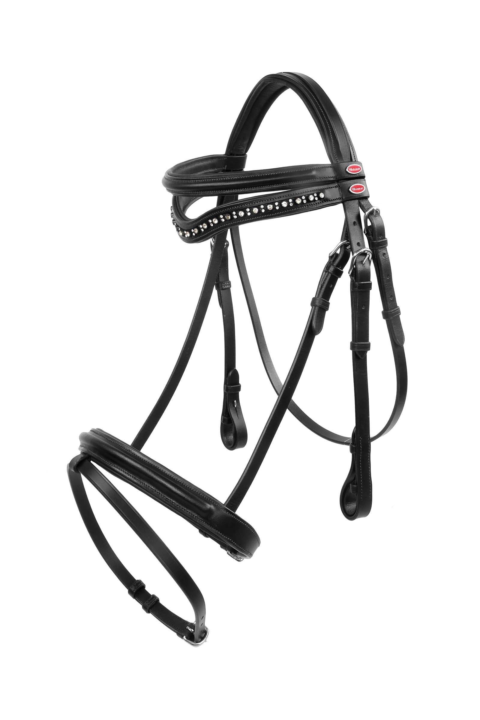 John Whitaker Lynton Flash Bridle with Spare Browband Bridles & Reins