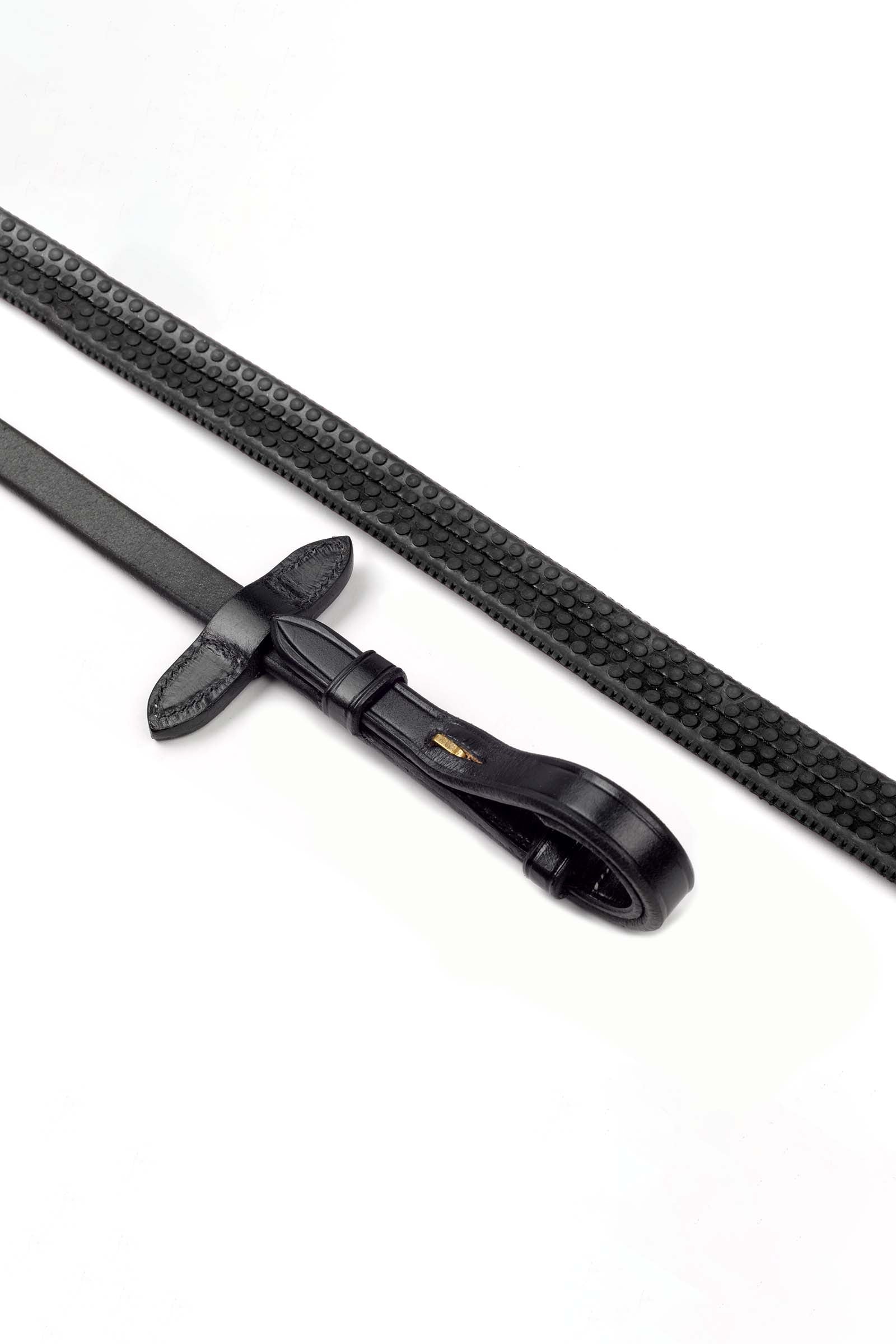 John Whitaker Lynton 5/8" Rubber reins with Dimpled Grip Bridles & Reins