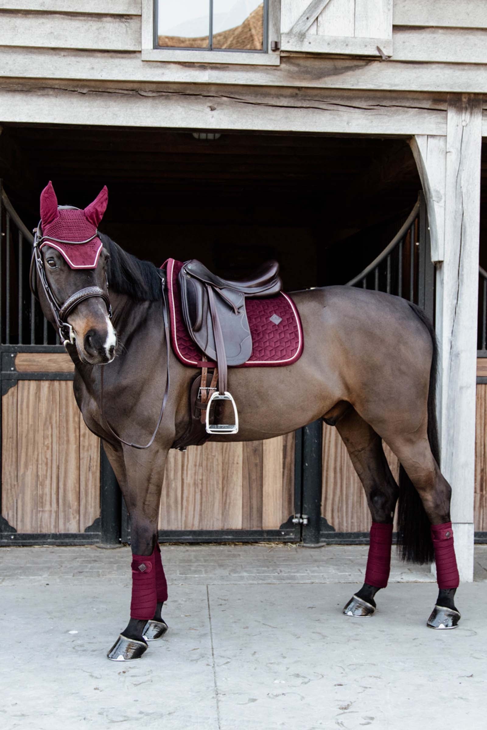 Kentucky Horsewear Velvet Dressage Saddle Pad Saddle Pads