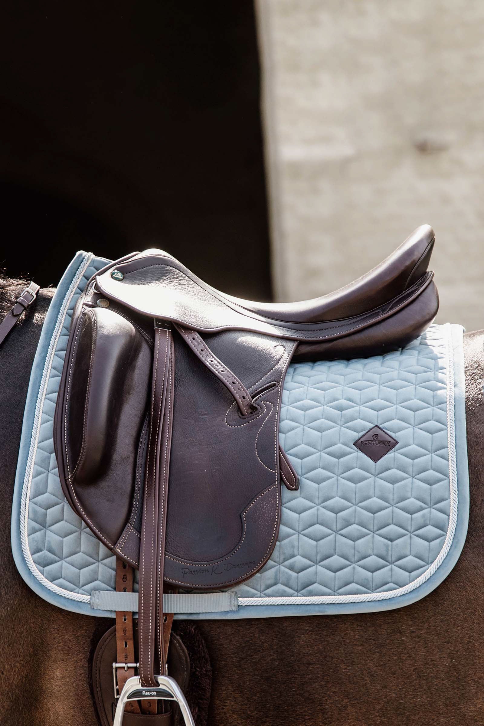 Kentucky Horsewear Velvet Dressage Saddle Pad Saddle Pads