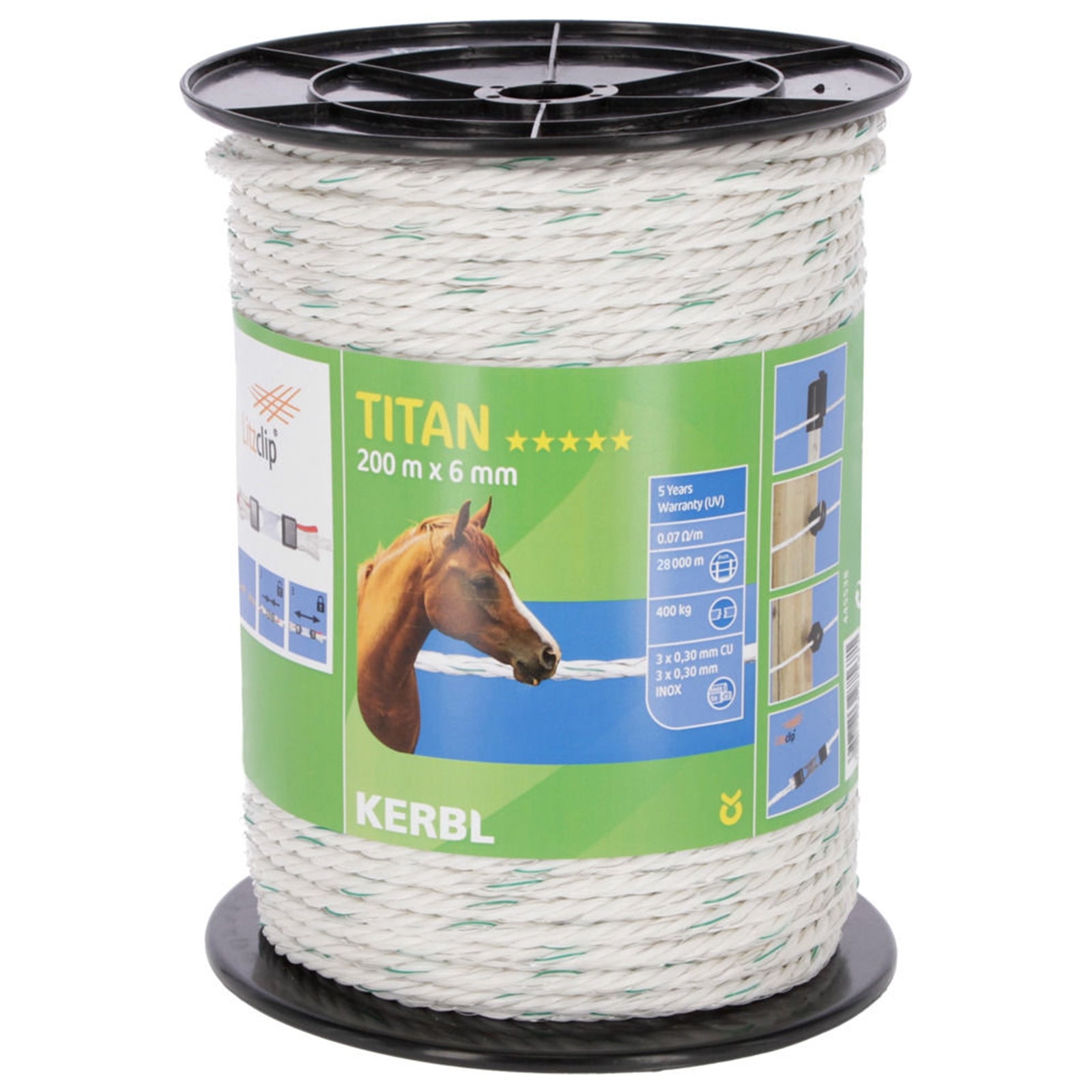 Kerbl Lano na plot Titan (200 m) Fencing Supplies