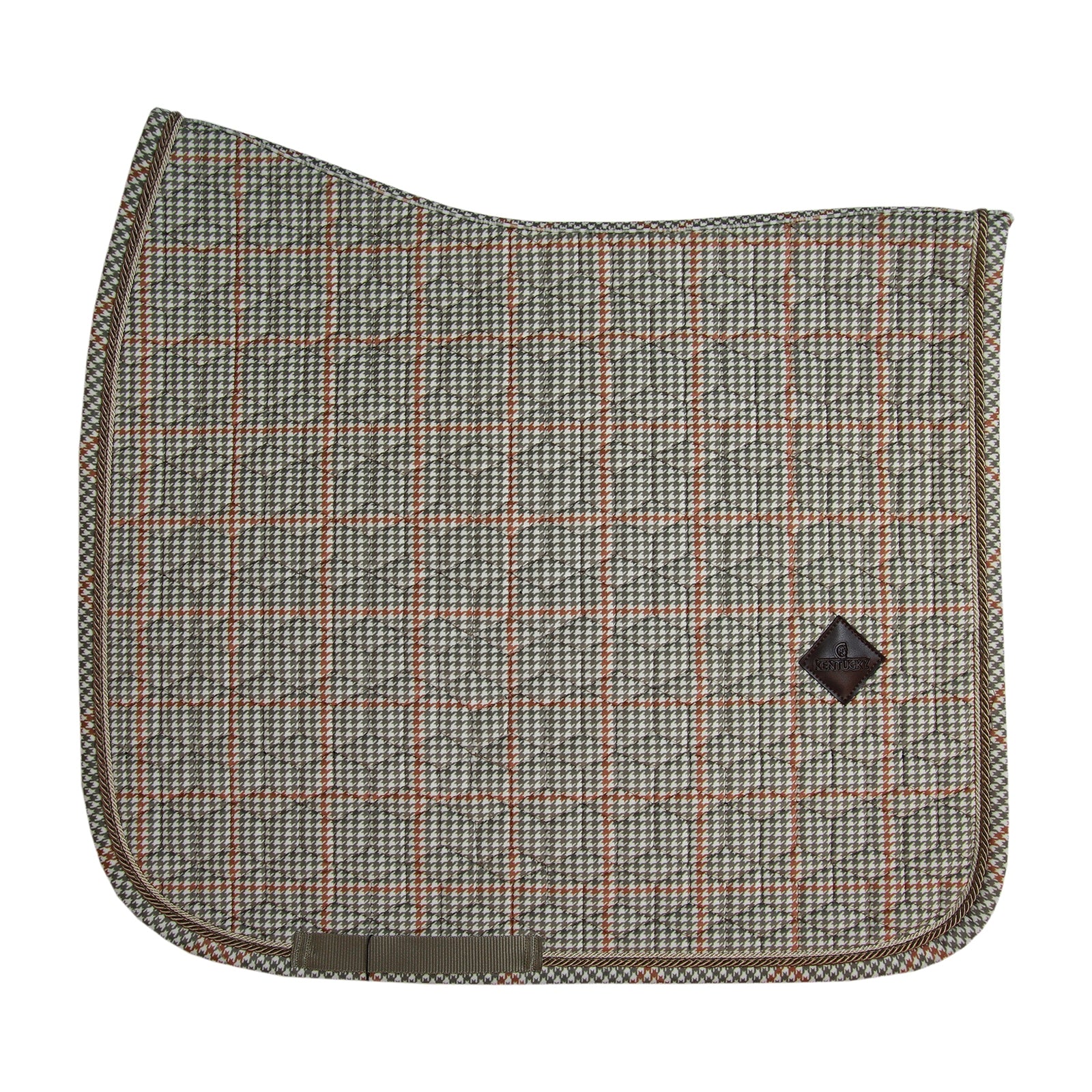 Kentucky Horsewear Saddle Pad Pied-de-poule Dressage Saddle Pads