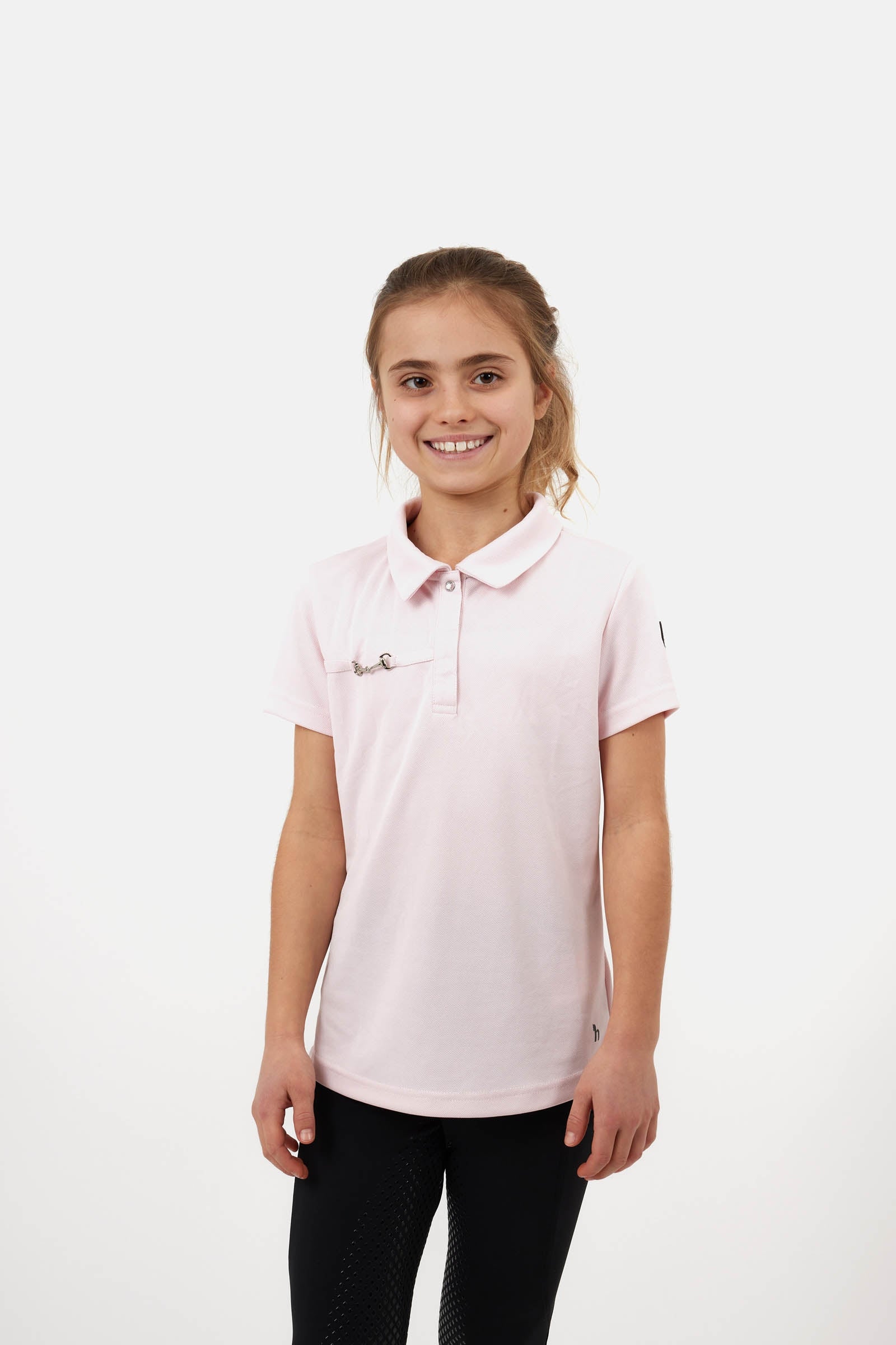 Horze Young Rider Denise Funkční polokošile s krátkým rukávem Kids Apparel