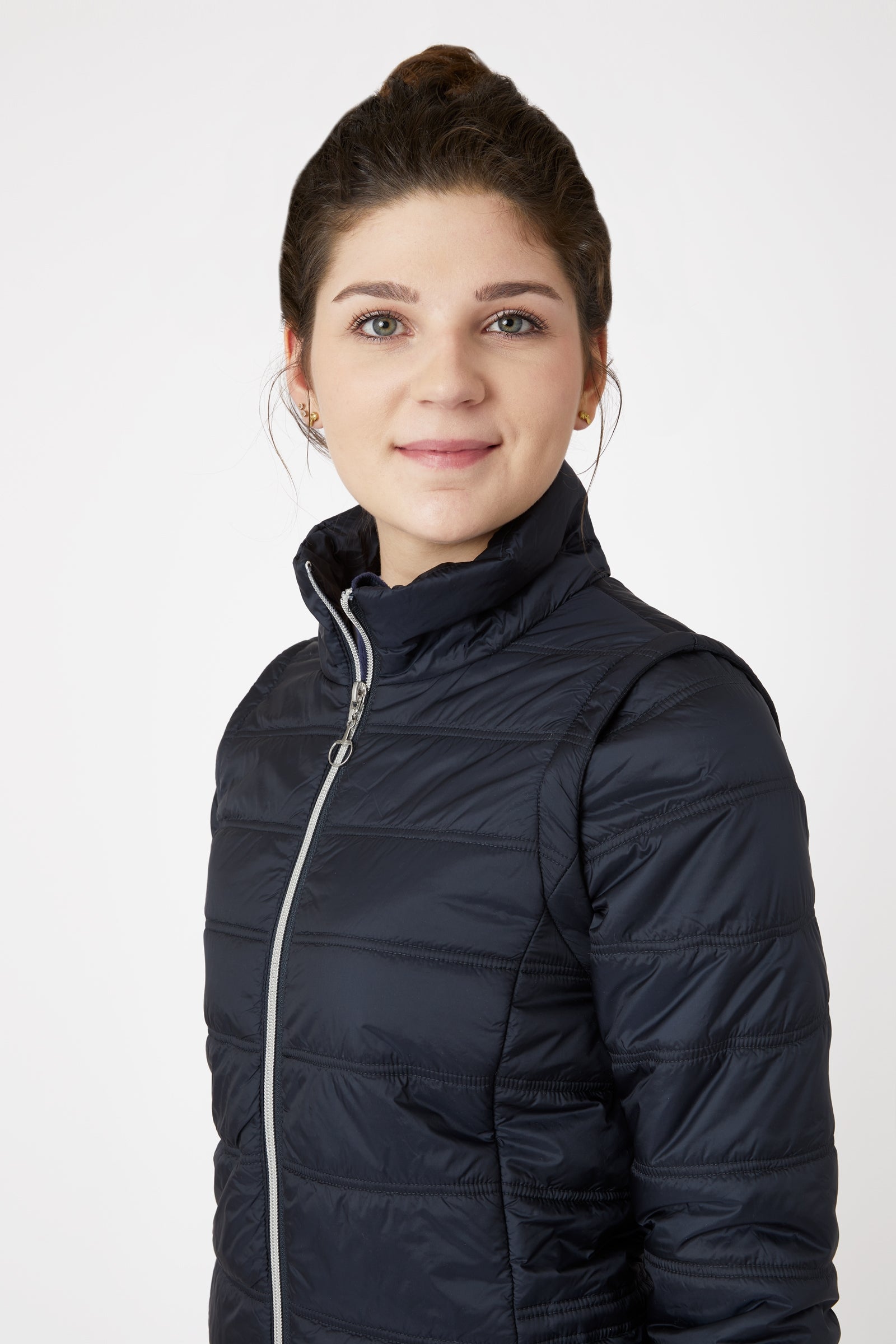 Horze Natalie Women's Riding Jacket with Removable Sleeves Women’s Riding Clothing