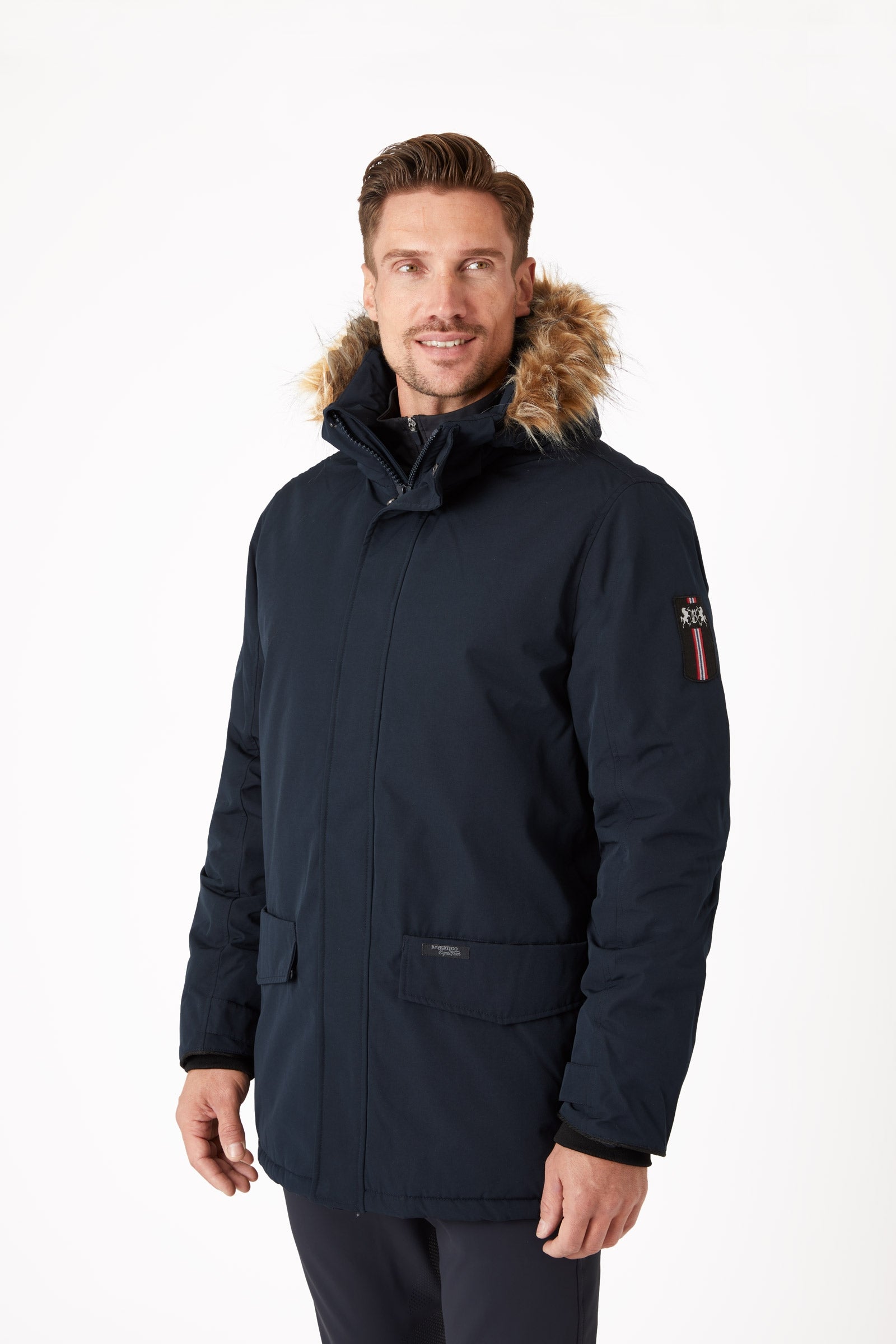 B Vertigo Garren pánská zimní parka Mens Riding Clothing