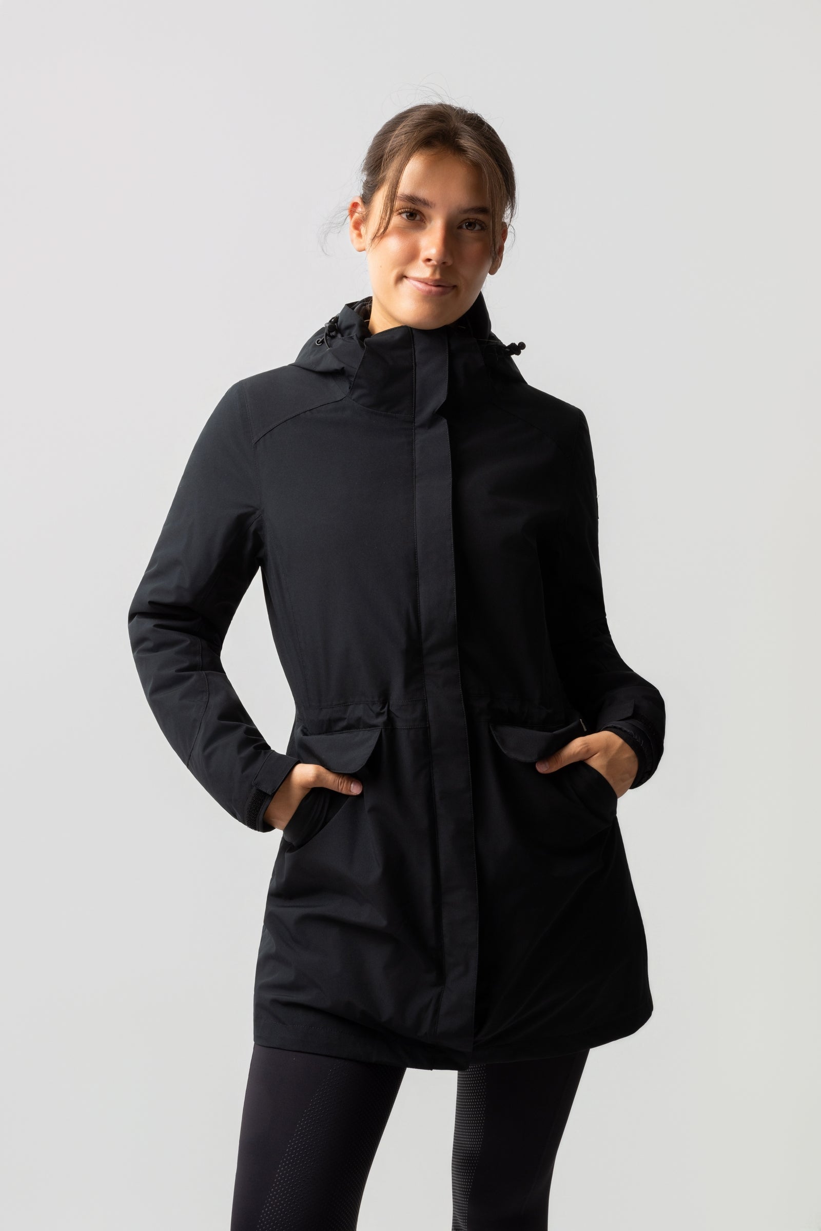 Horze Dámská vycpaná bunda Parka 3 v 1 Isabella Women’s Riding Clothing