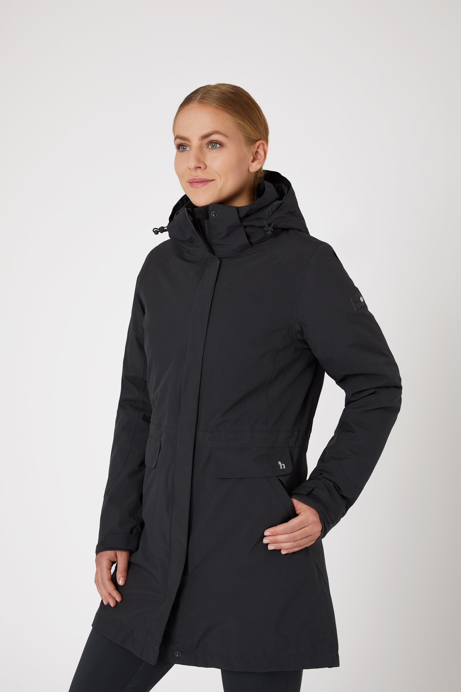 Horze Dámská vycpaná bunda Parka 3 v 1 Isabella Women’s Riding Clothing