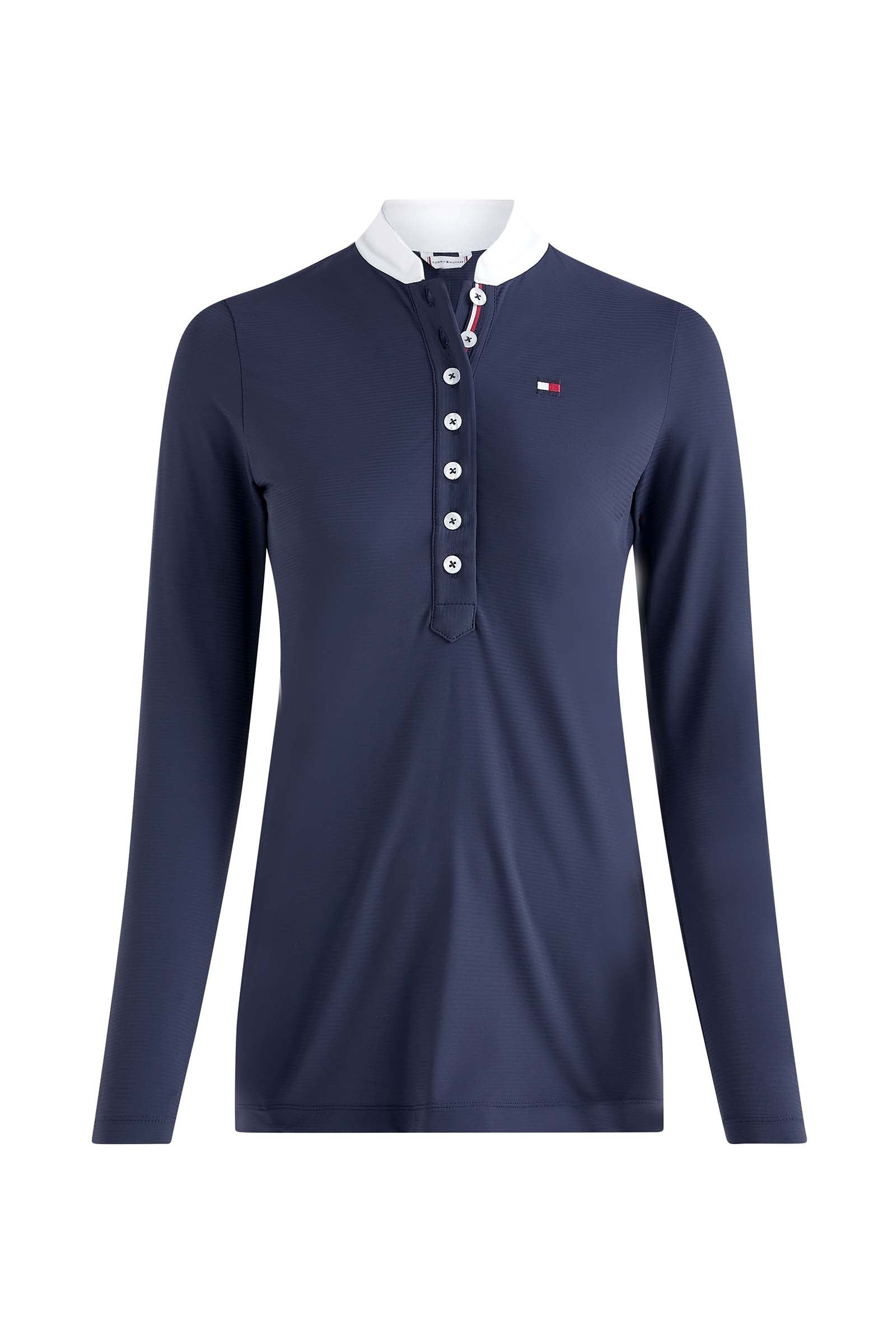 Tommy Hilfiger Equestrian Dámská soutěžní košile s dlouhým rukávem Women’s Riding Clothing