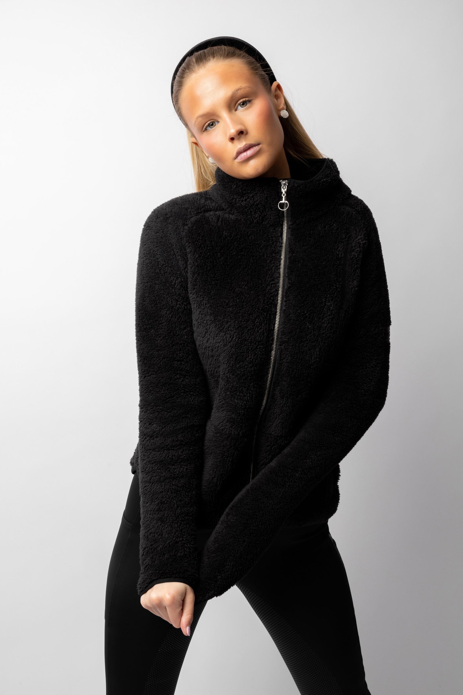 Horze Dámská plyšová fleecová bunda Merida Women’s Riding Clothing