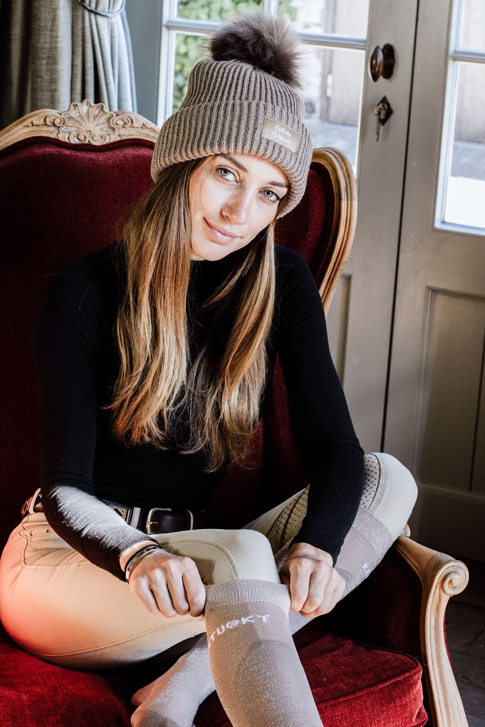 Kentucky Horsewear Pompom Beanie Accessories