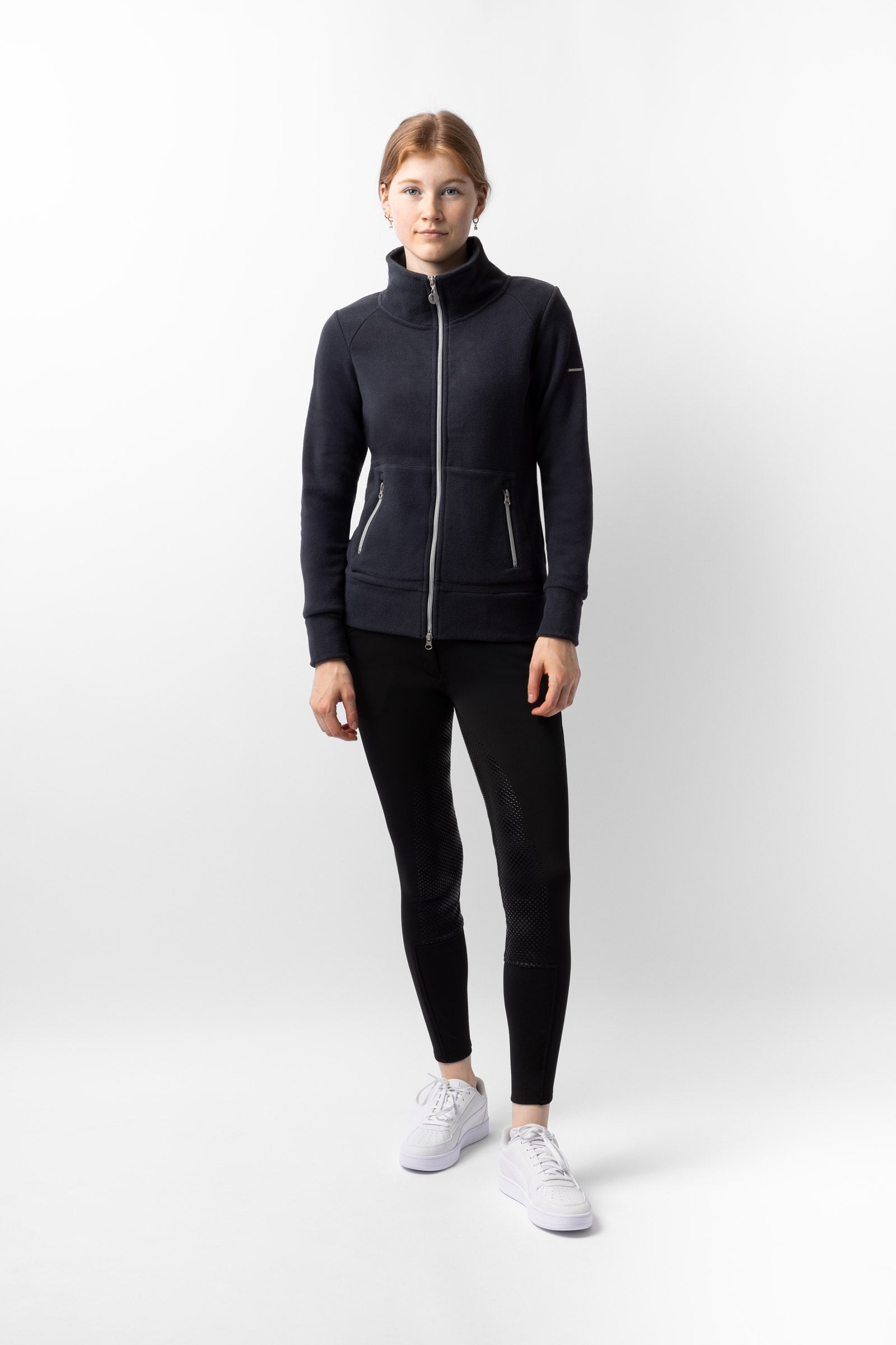Horze Ellie Women's Fleece Riding Riding Jacket Women’s Riding Clothing