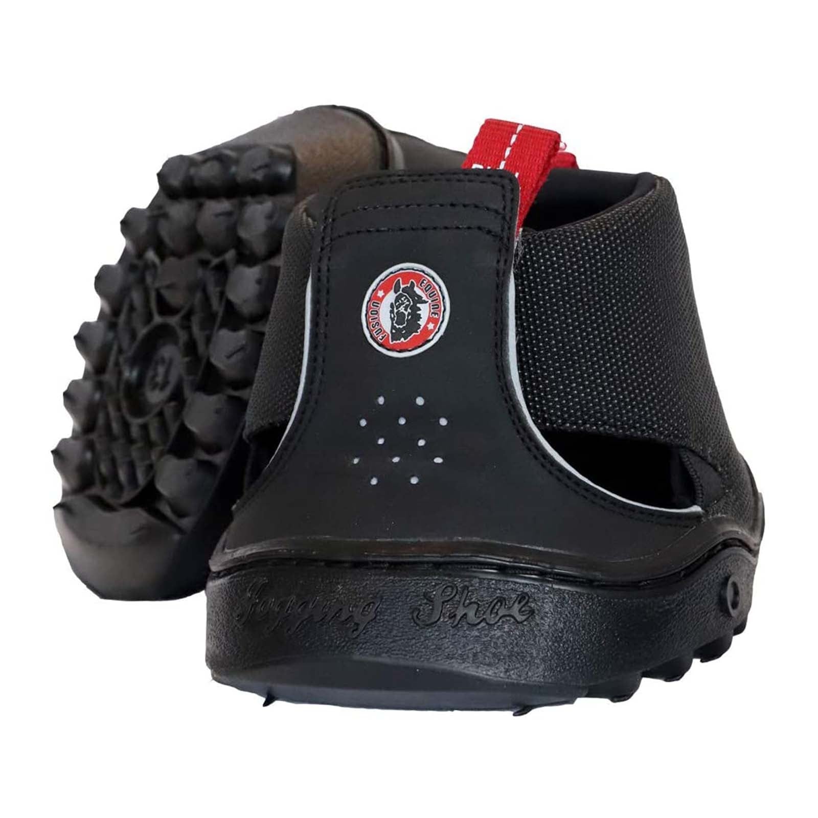 Equine Fusion Trekking Hoof Boots Slim Leg Protection & Hoof Protection for Horses