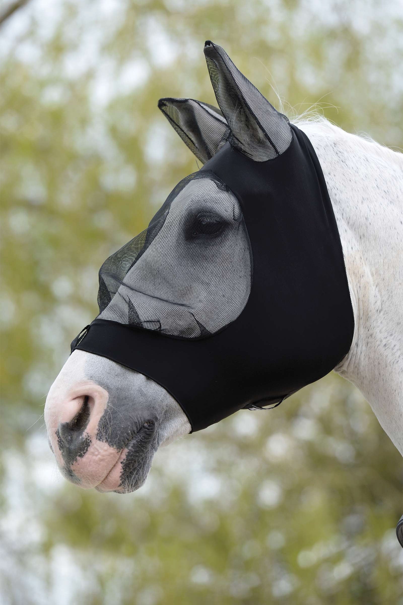 Weatherbeeta Deluxe Stretch Bug Eye Saver with Ears Antifly Protection for Horses