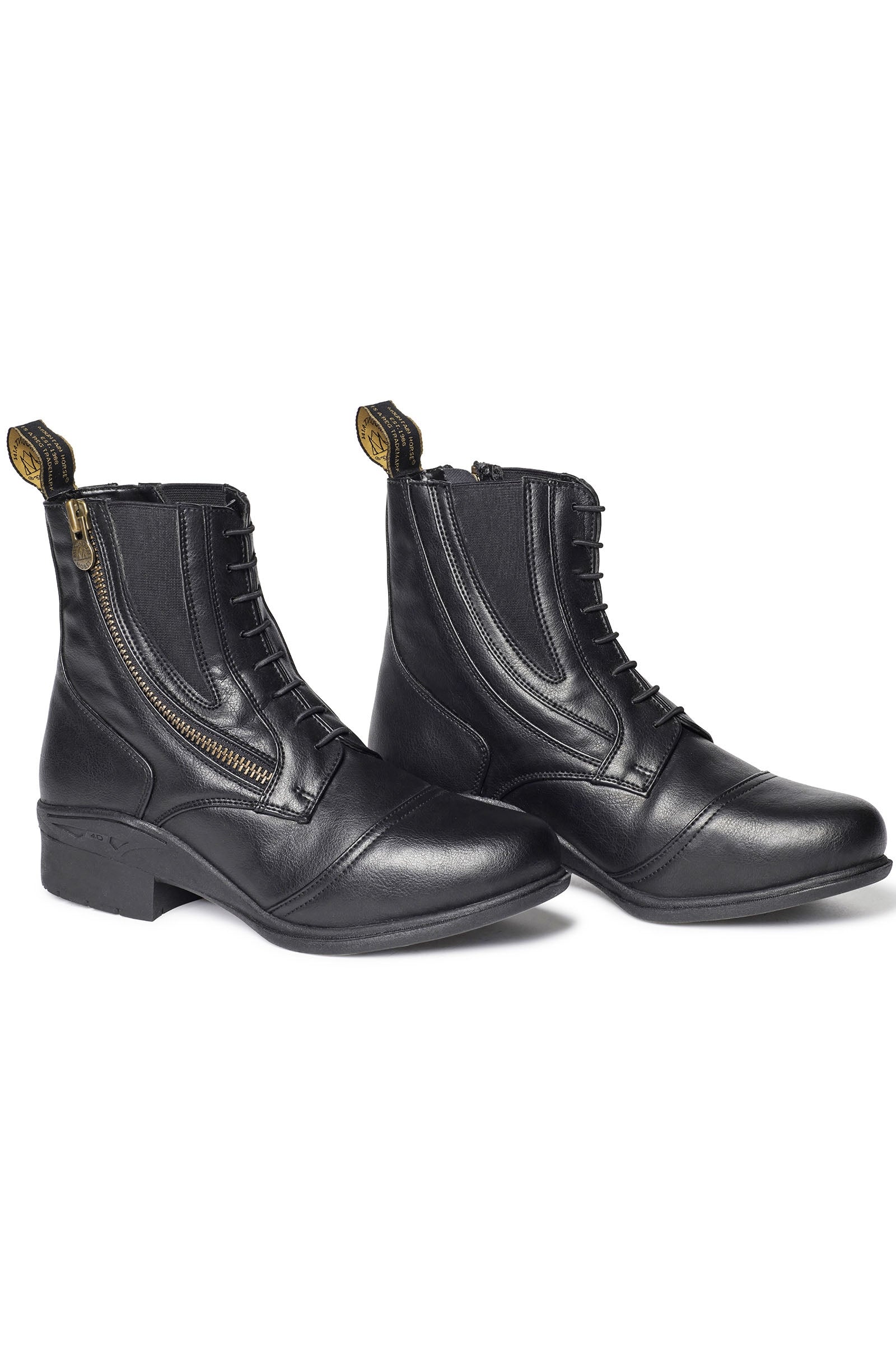 Mountain Horse Veganza Paddockové boty s bočním zipem Riding Boots & Riding Shoes