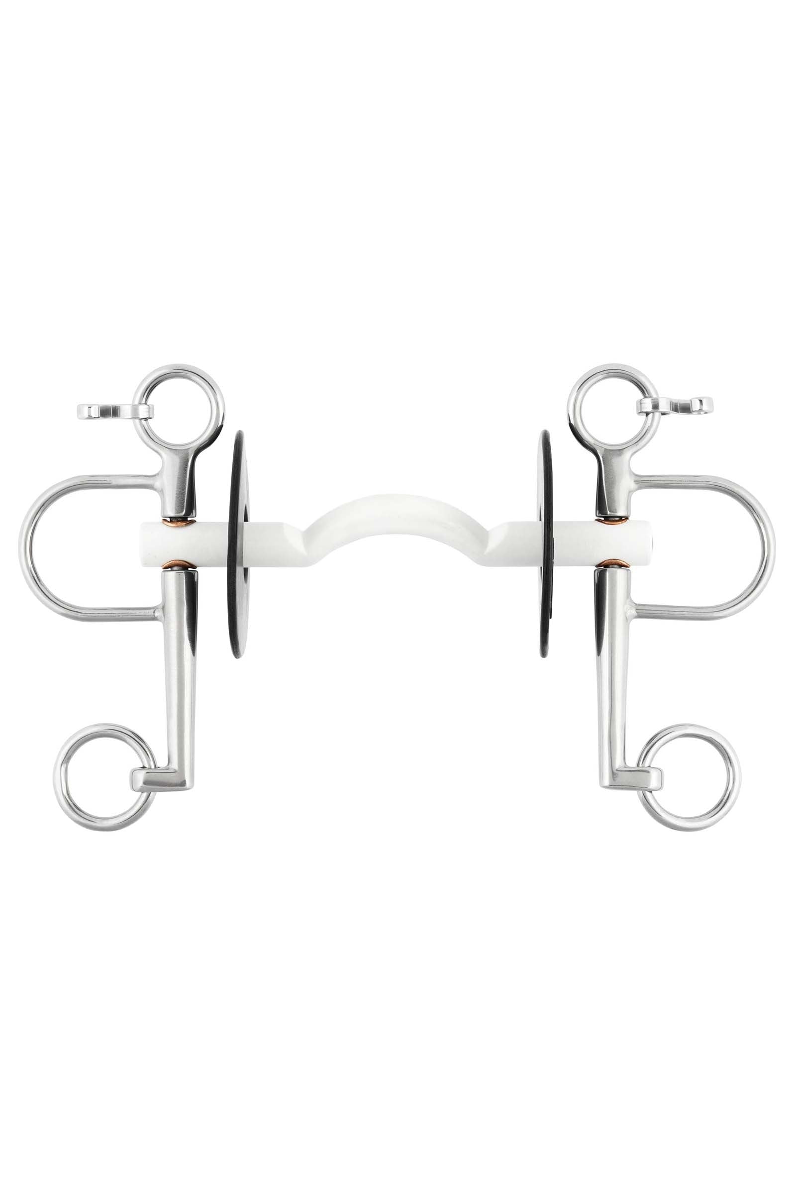 Sprenger Nathe Pelham Hard Mullen Mouth with Port, 15mm, 7cm Shanks Horse Bits