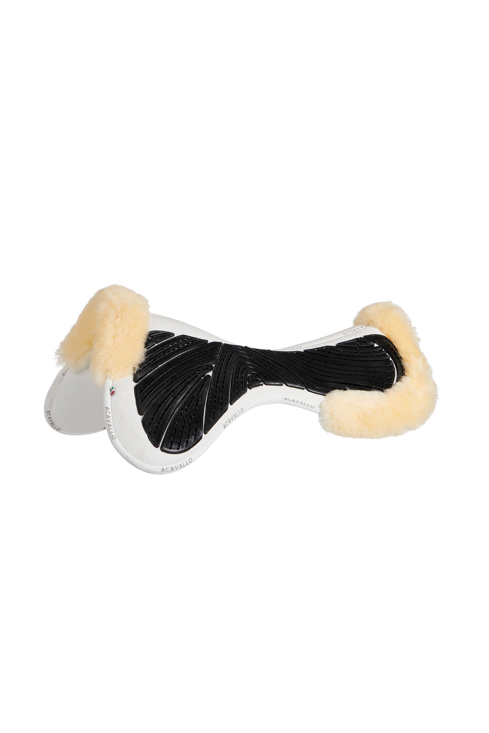 Acavallo Close Contact Gel & Memory Foam Half Pad with Sheepskin Saddle Pads