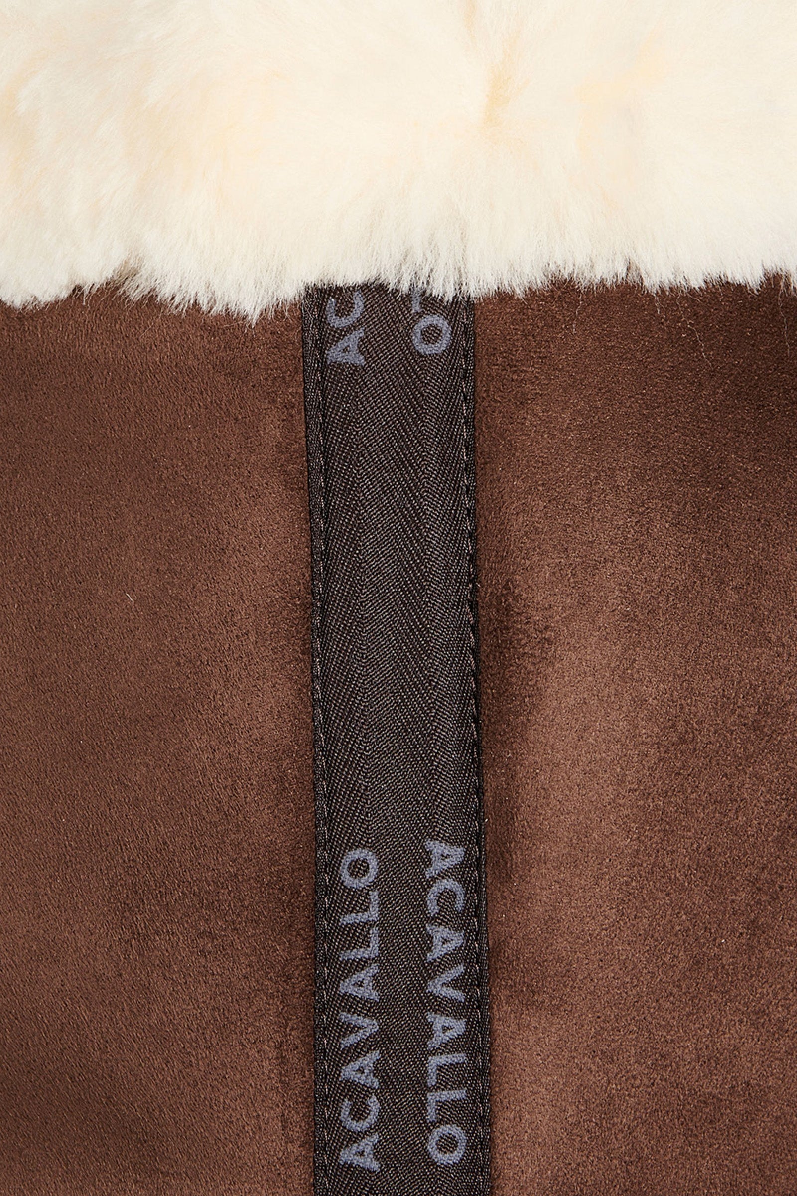 Acavallo Close Contact Memory Foam Halfpad with Sheepskin Saddle Pads