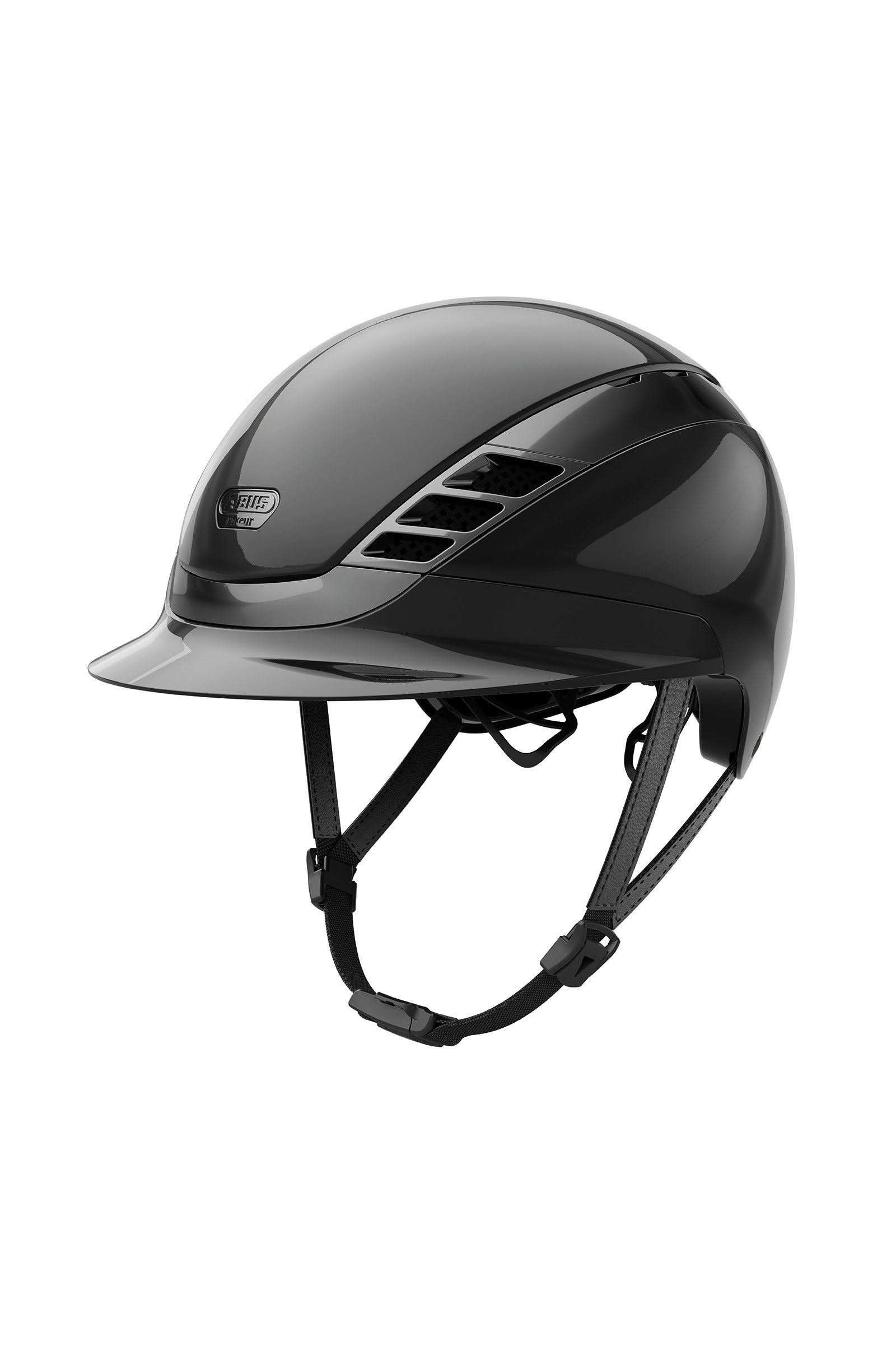Abus Pikeur AirLuxe Chrome Jezdecká helma Safety Equipment