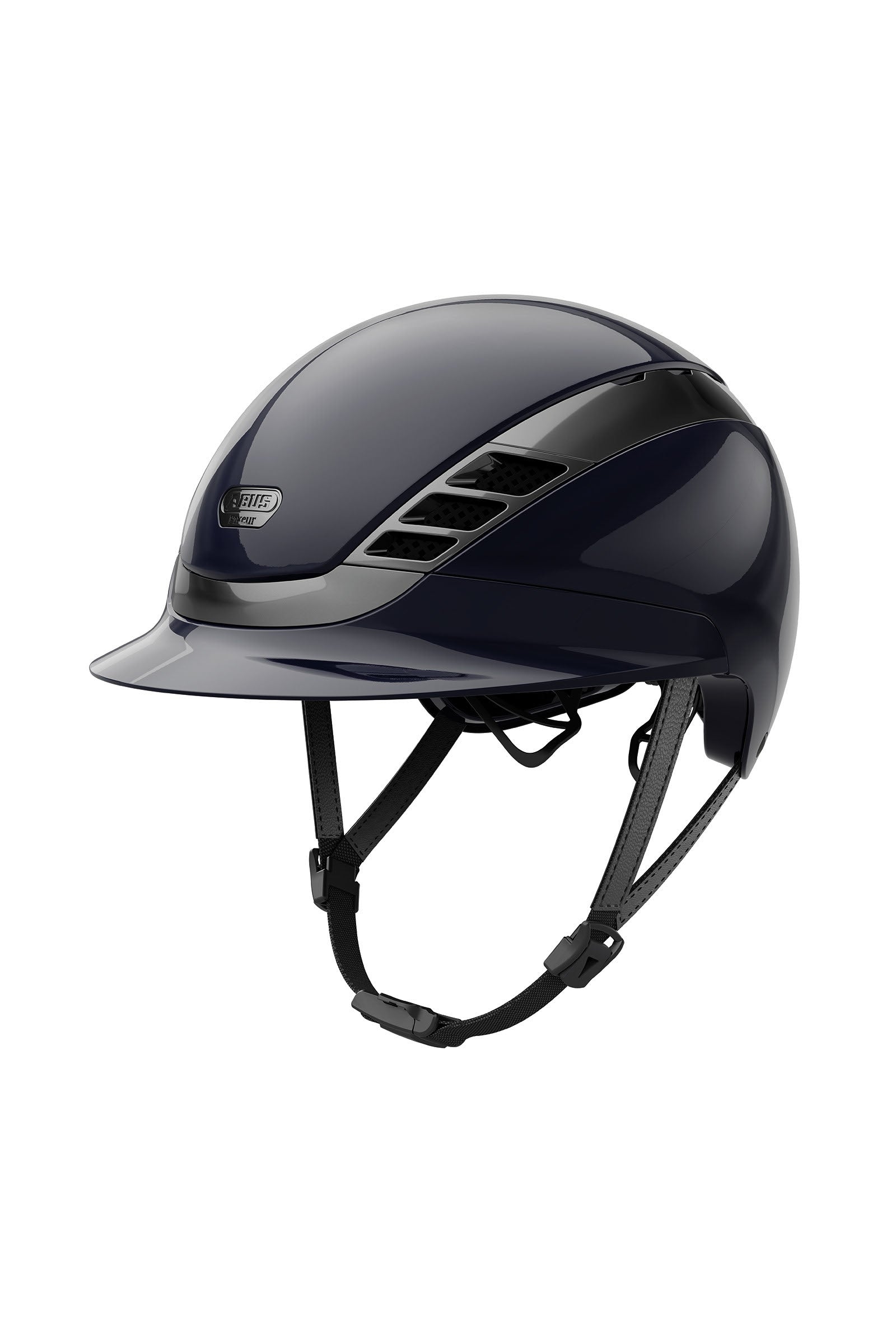 Abus Pikeur AirLuxe Chrome Jezdecká helma Safety Equipment