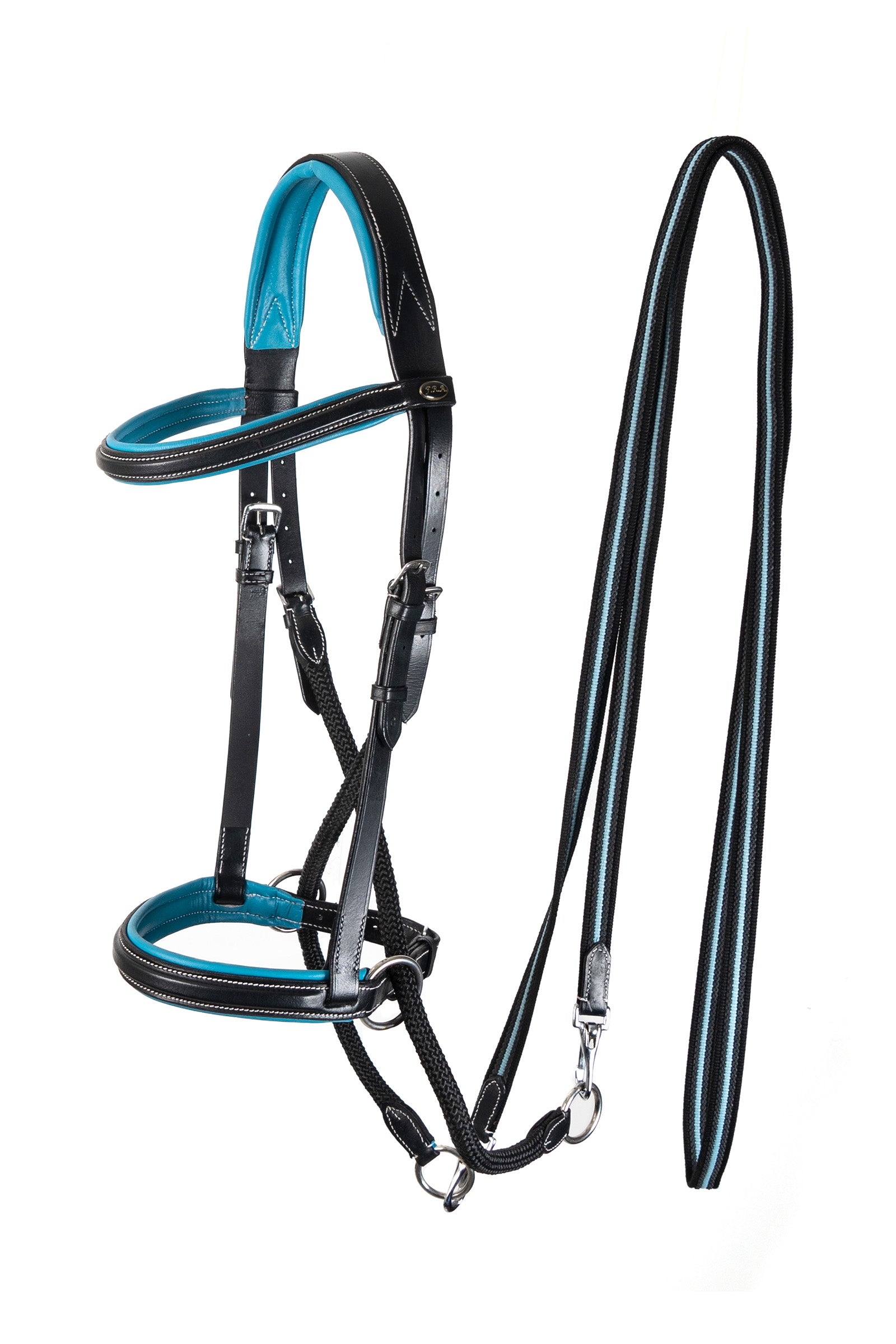 F.R.A. Freedom Riding Articles Dietsji Uzdečka bez udidlo s otěžemi (systém 5) Bridles & Reins