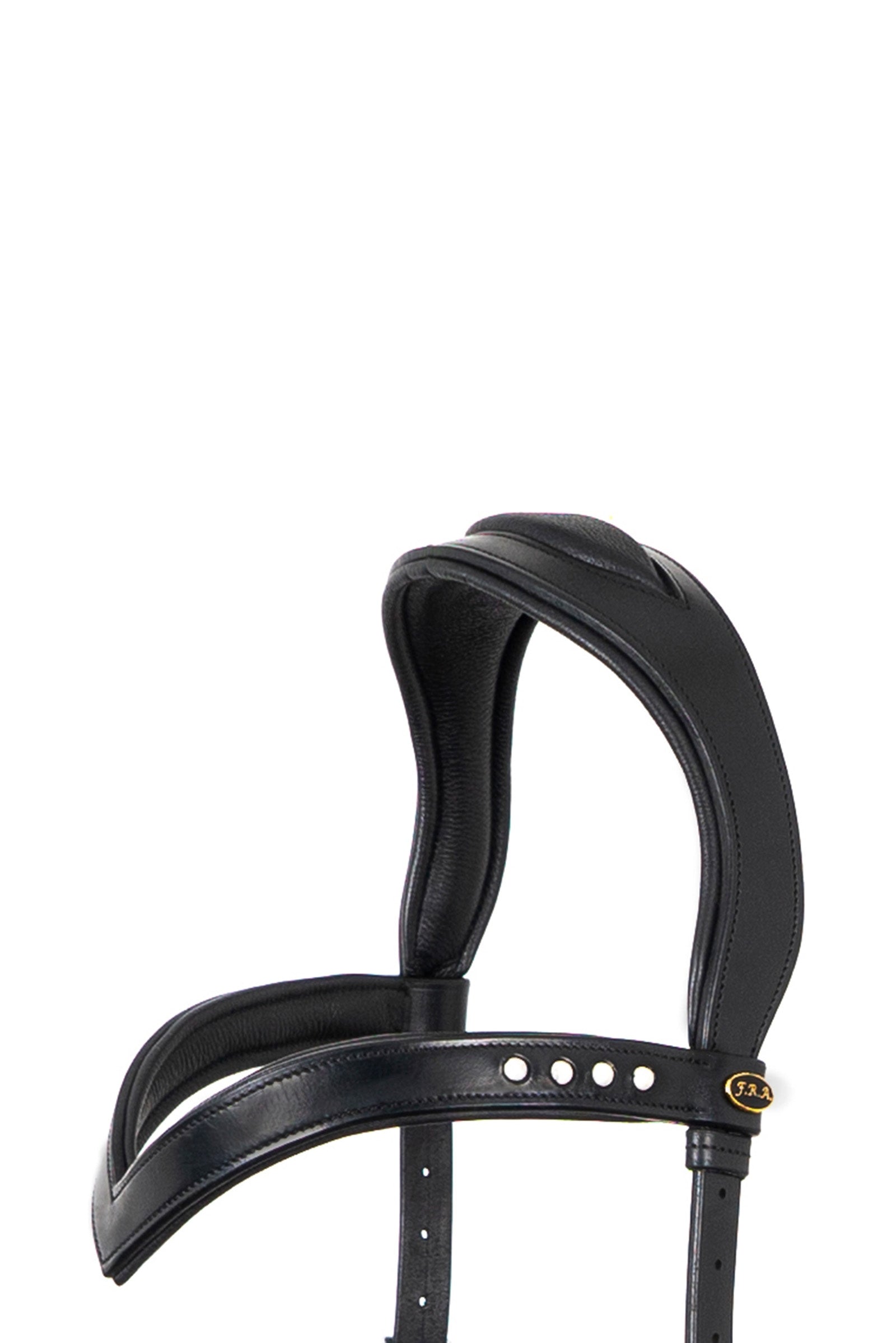 F.R.A. Freedom Riding Articles Glory Hackamore Bridle With Reins (System 2), black Bridles & Reins