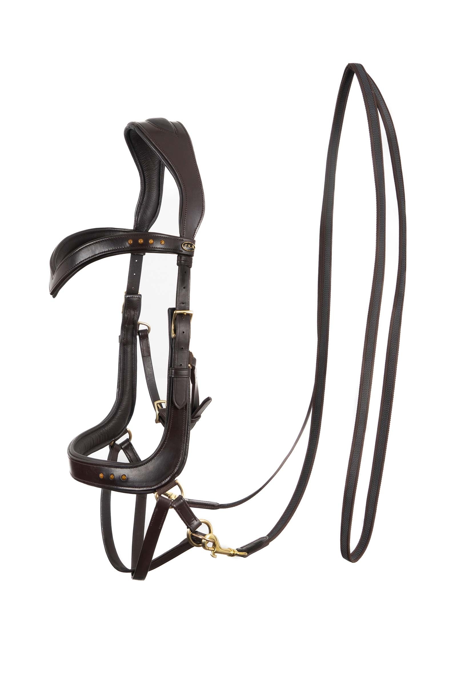 F.R.A. Freedom Riding Articles Glory Uzdečka bez udidlo s otěžemi (systém 4) Bridles & Reins