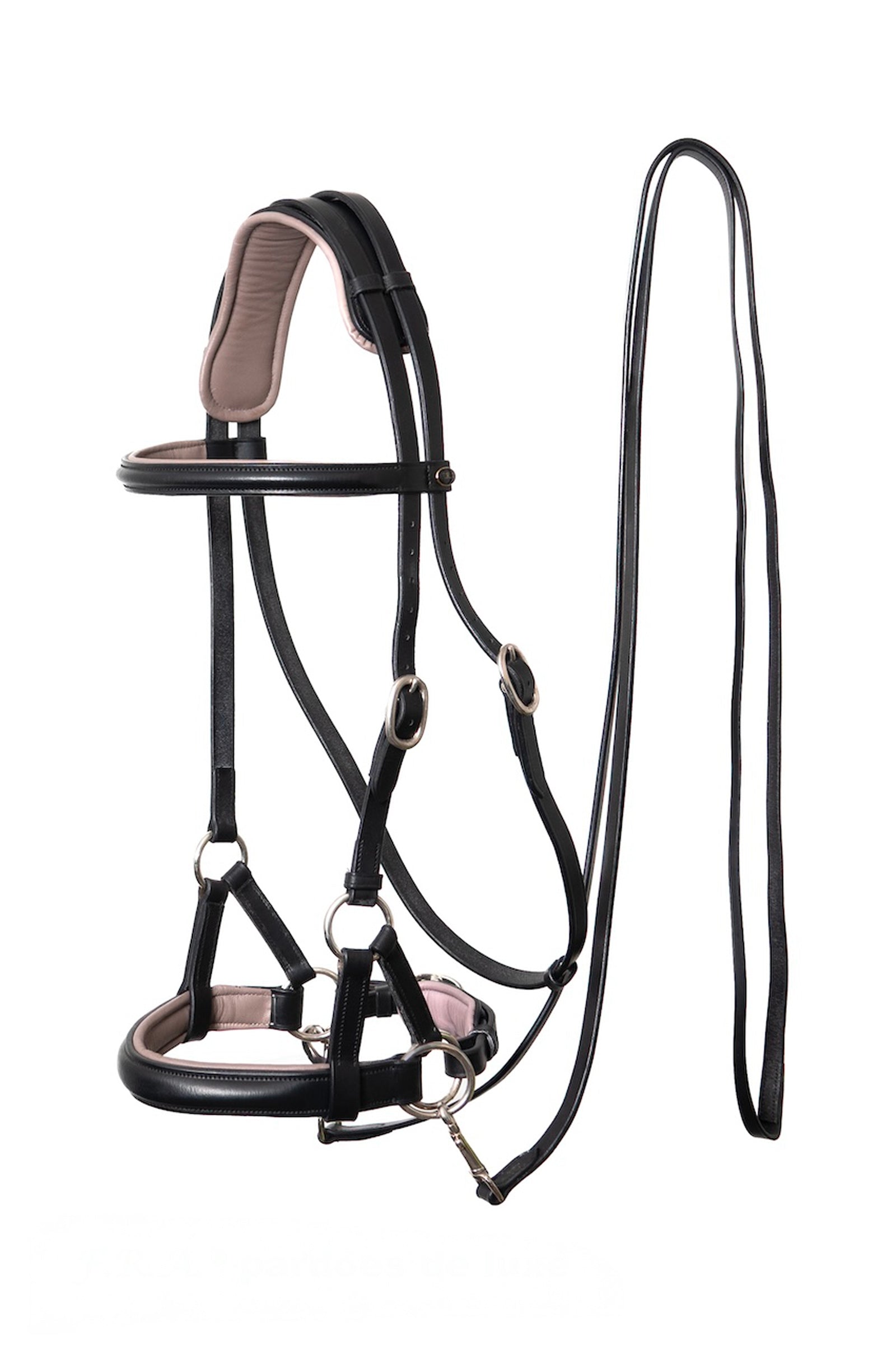 F.R.A. Freedom Riding Articles Pardoes de Luxe sidepull (Systém 3) Shire Bridles & Reins