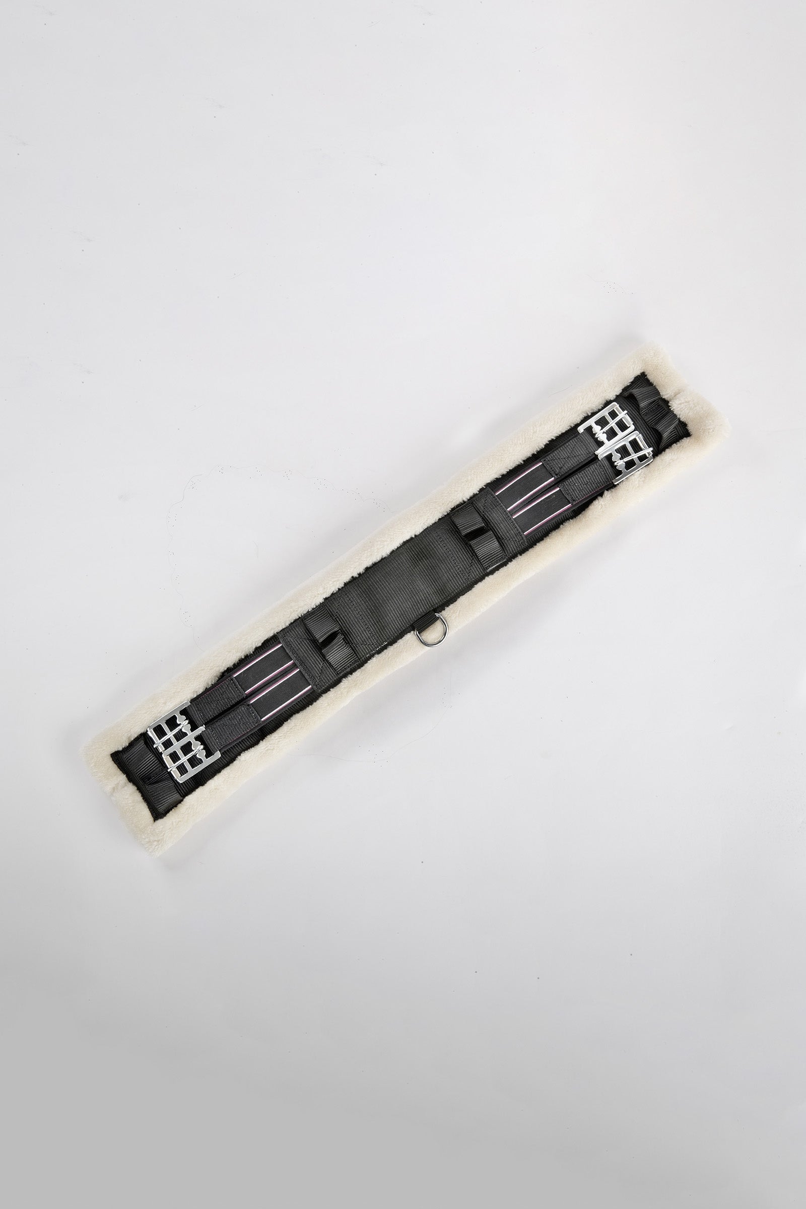 USG Nylonový drezurní podbřišník s podšívkou z umělé kožešiny Saddles, Girths & Stirrups