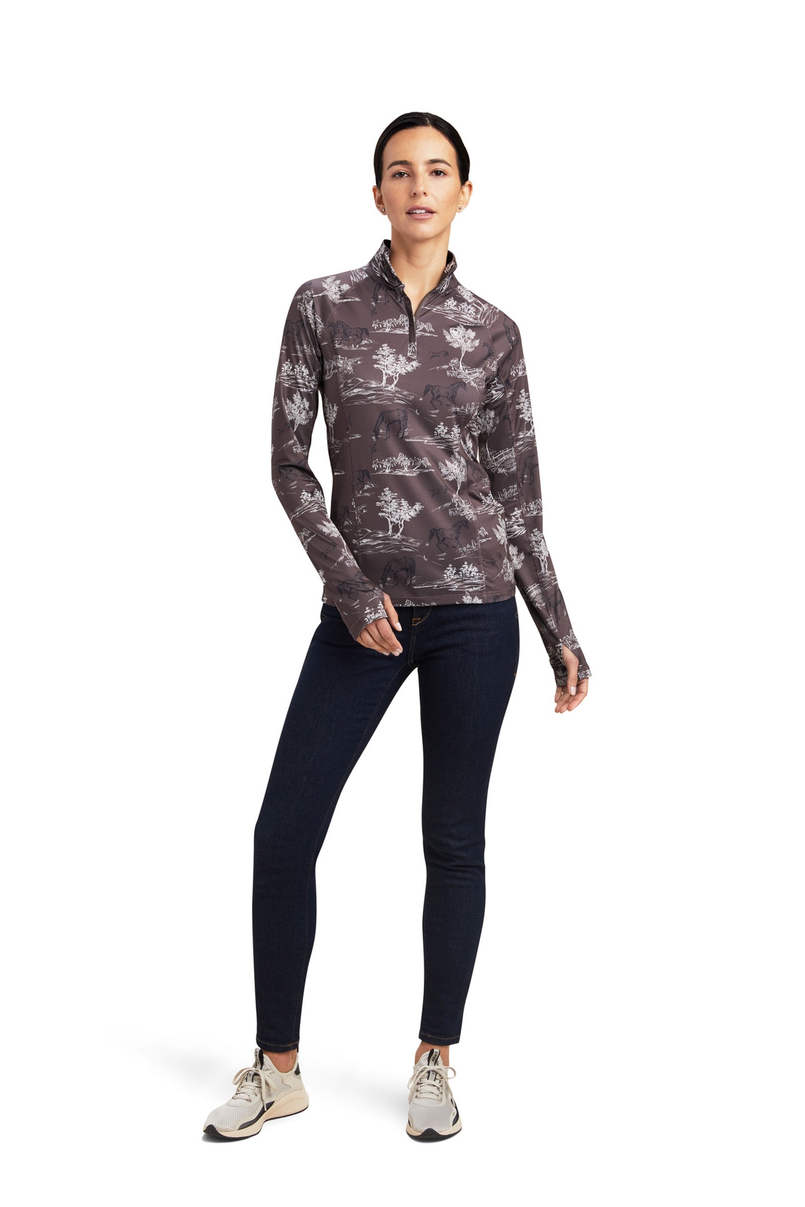 Ariat Women's Lowell 2.0 1/4 Zip Baselayer Women’s Riding Clothing
