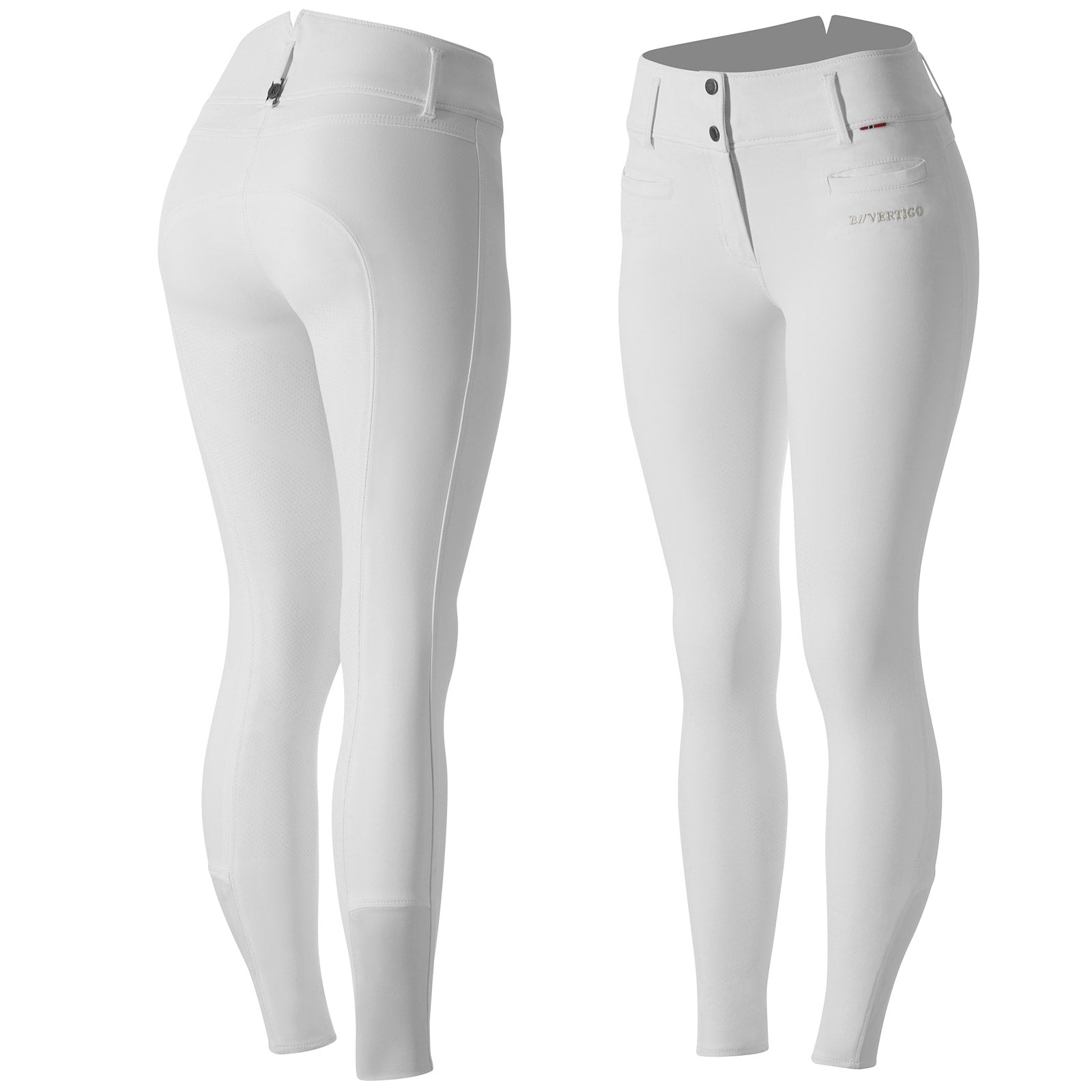 B Vertigo Tiffany dámské jezdecké kalhoty s celogripem ze silikonu, UPF 50+ Womens Breeches