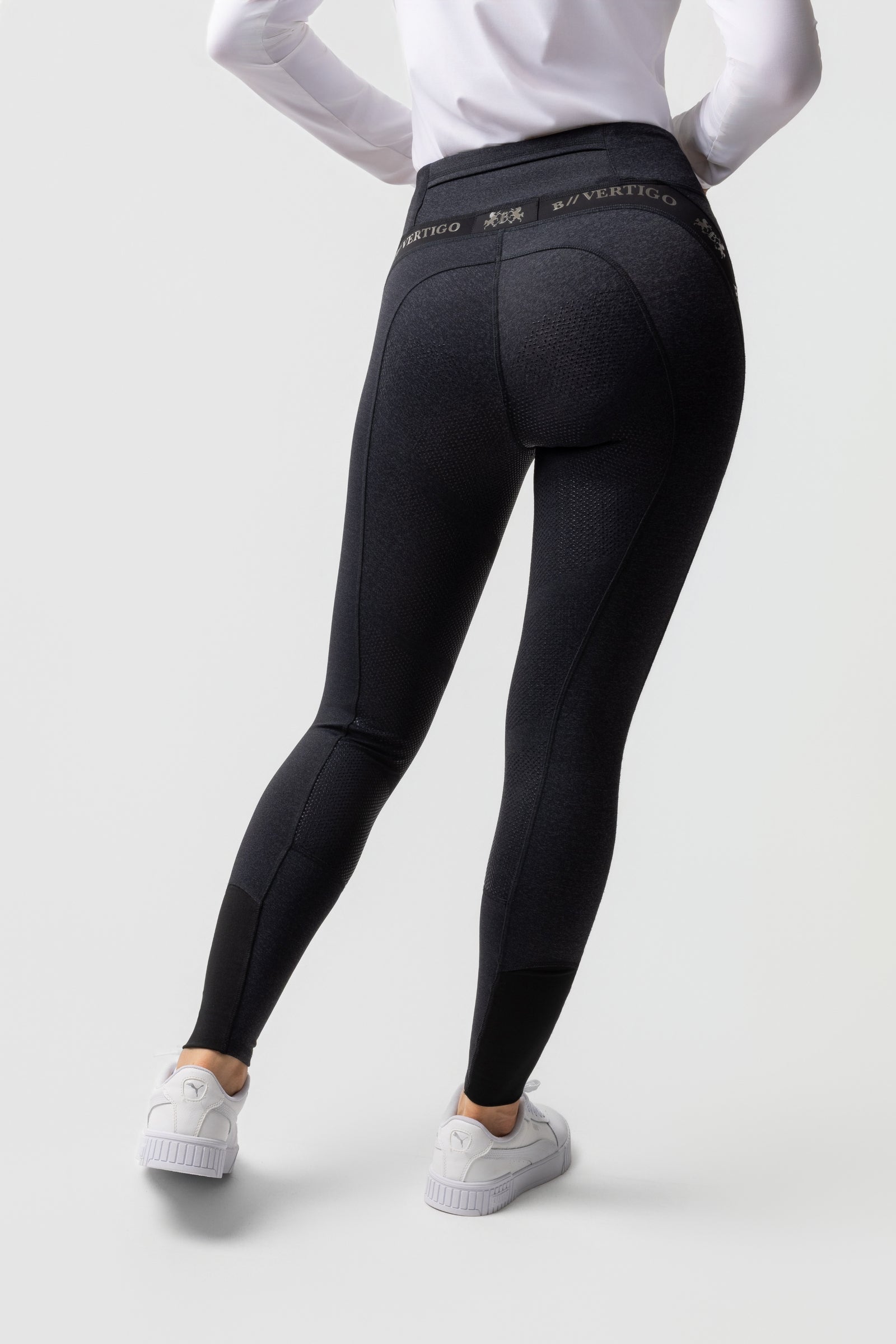 B Vertigo Jenny dámské jezdecké legíny se silikonovým celosedem Womens Breeches