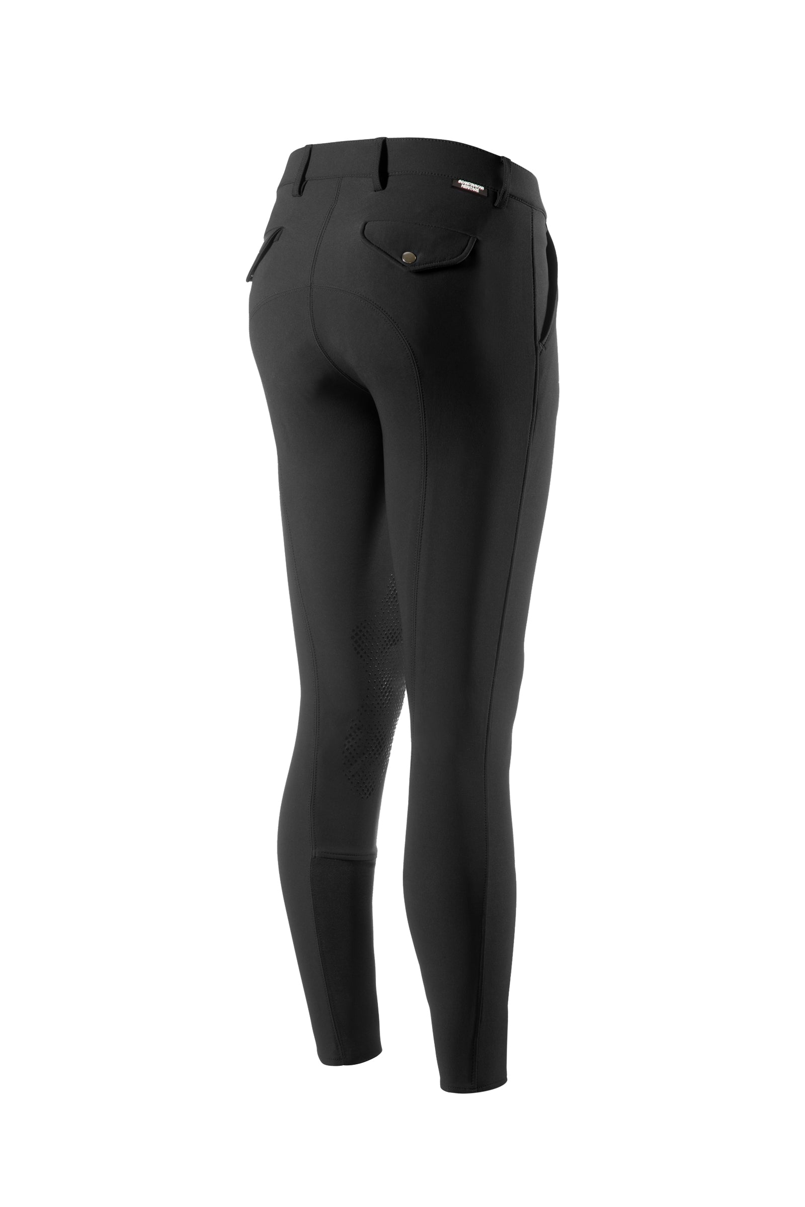 Horze Grand Prix Men's Silicone Knee Patch Breeches UPF 50+ Mens Riding Clothing