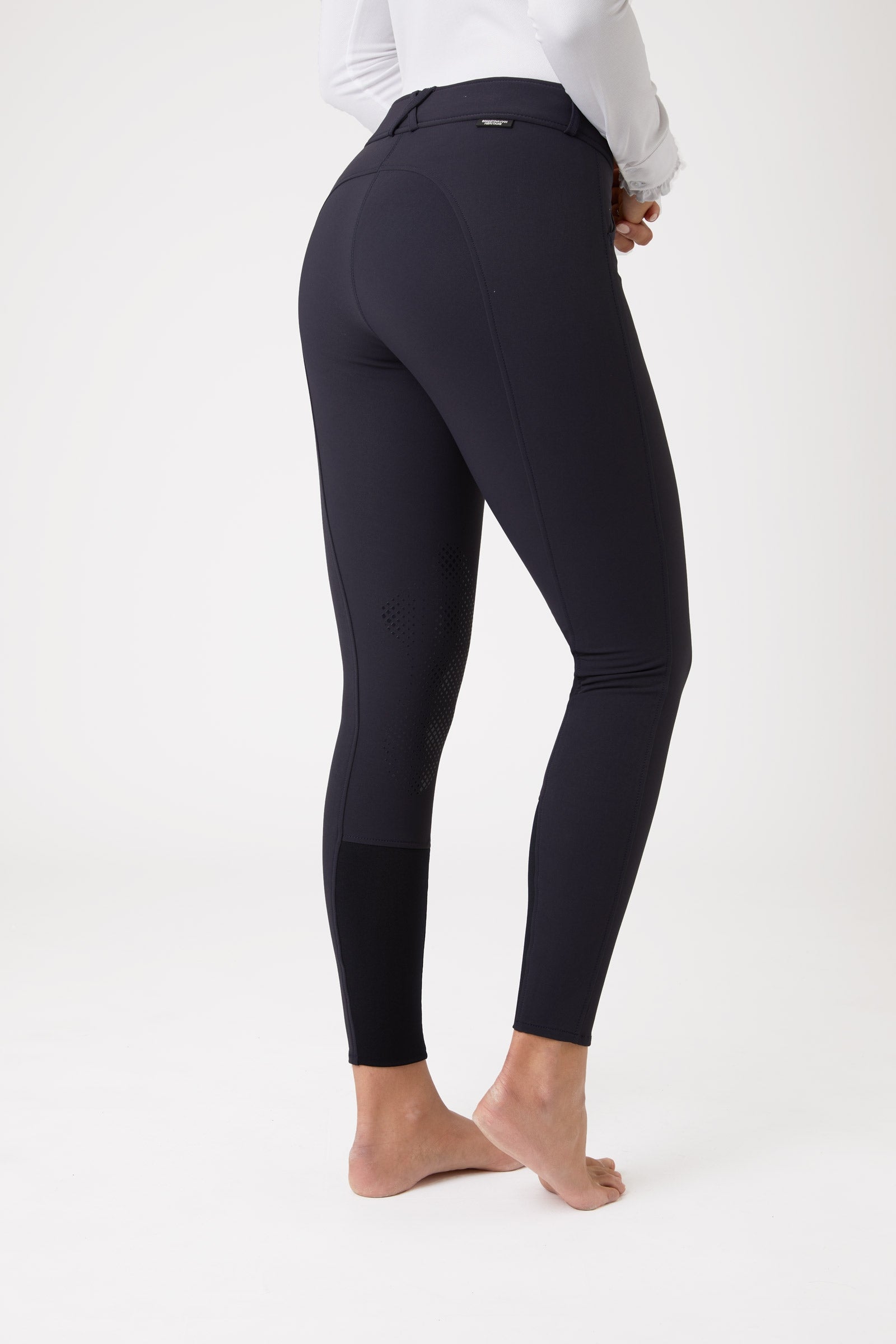 Horze Grand Prix dámské jezdecké kalhoty se silikonovým kolenním gripem, UPF 50+ Womens Breeches