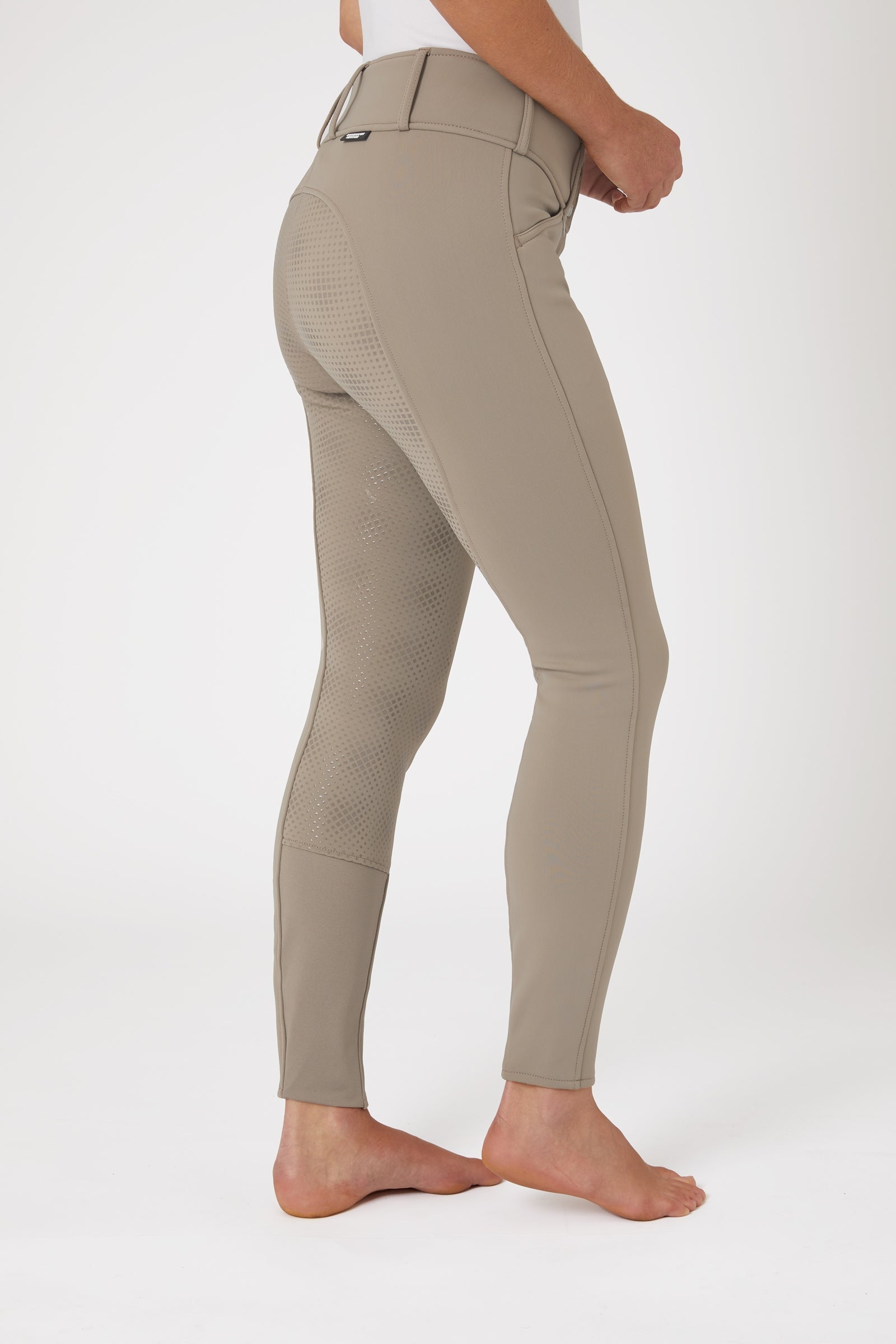 Horze Grand Prix Thermo Softshell silikonové FS kalhotky pro ženy Womens Breeches