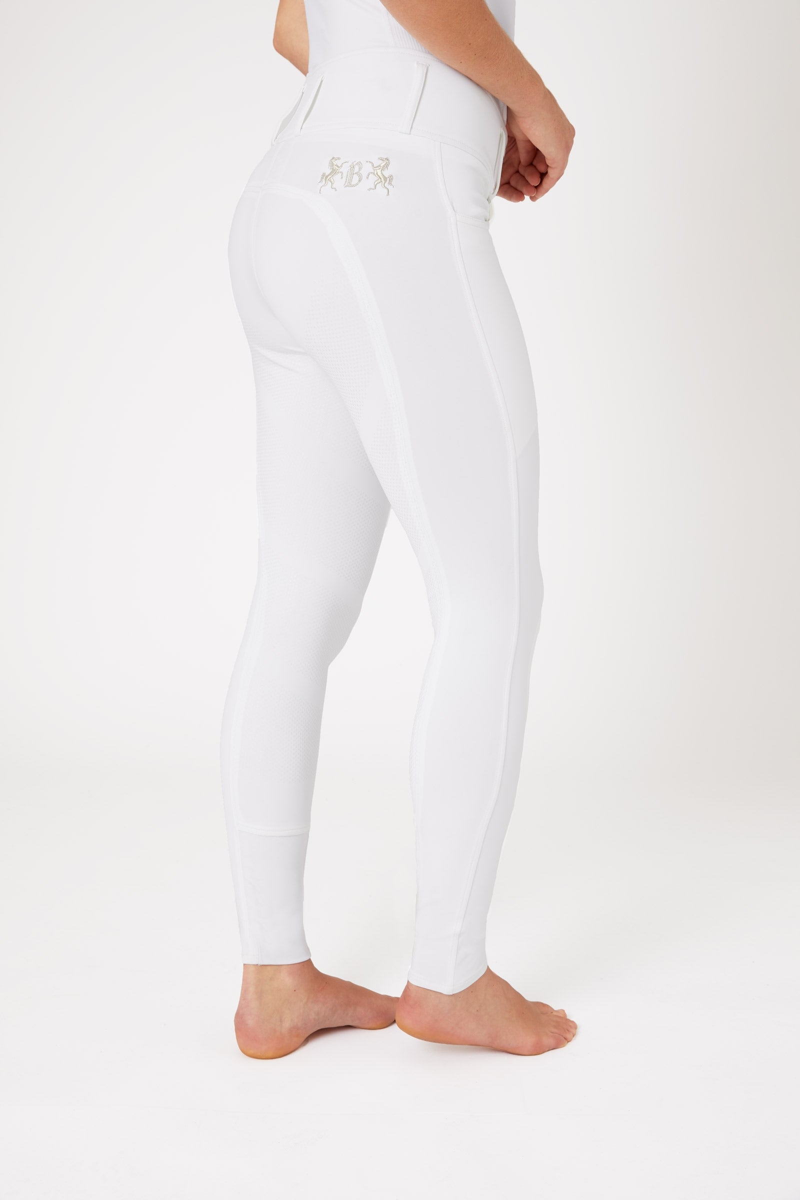 B Vertigo Women's Meghan High Waist Full Seat Breeches Womens Breeches