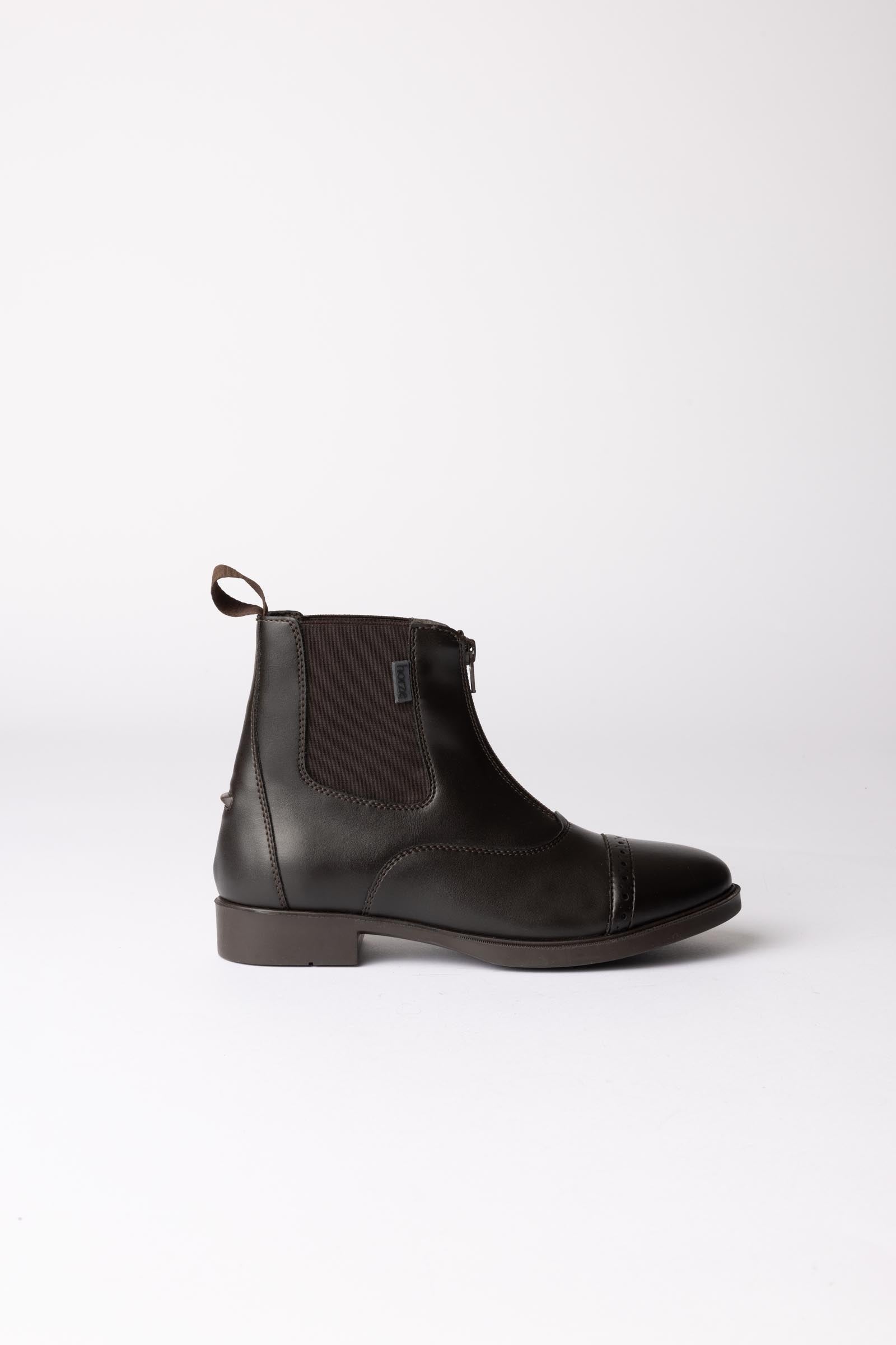 Horze Wexford Women's Front-Zip Jodhpur Boots Riding Boots & Riding Shoes