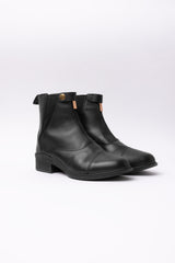Horze Rose kožené boty Jodphur s předním zipem Riding Boots & Riding Shoes