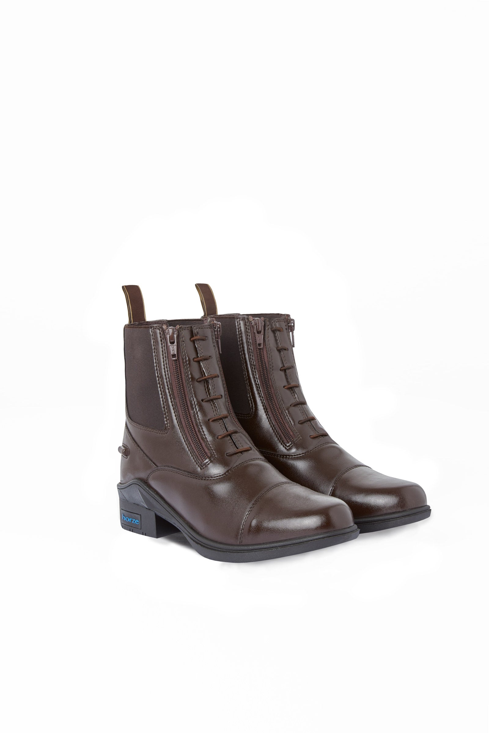 Horze Dámská perka Kingston s dvojitým zipem Riding Boots & Riding Shoes
